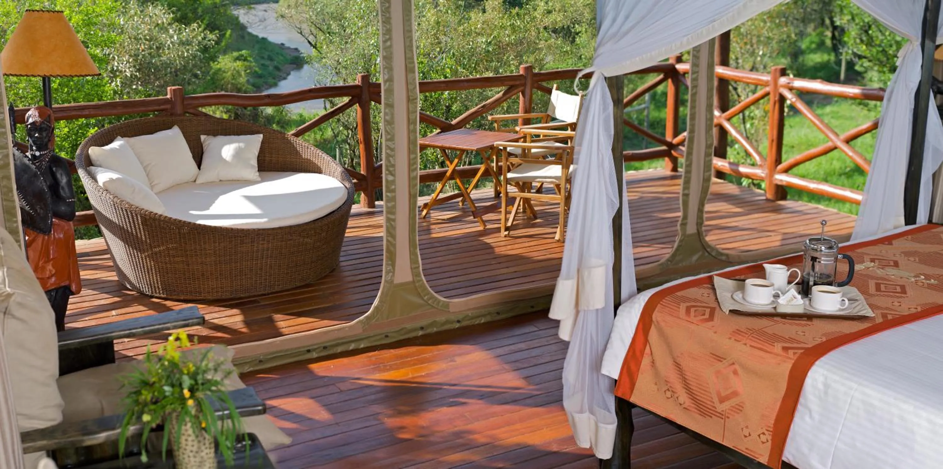 View (from property/room) in Ashnil Mara Camp