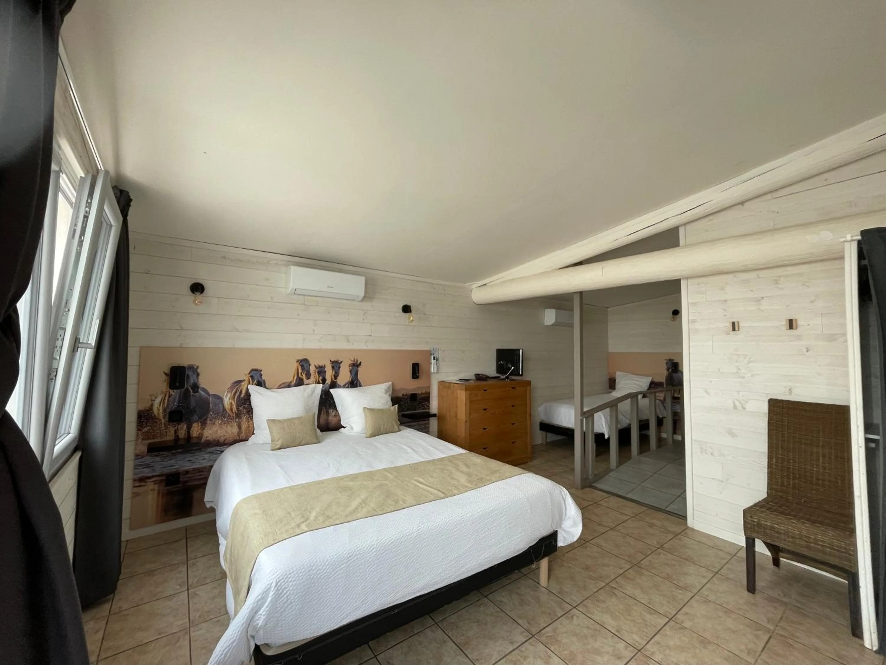 Bed in Hotel Mas des Lys