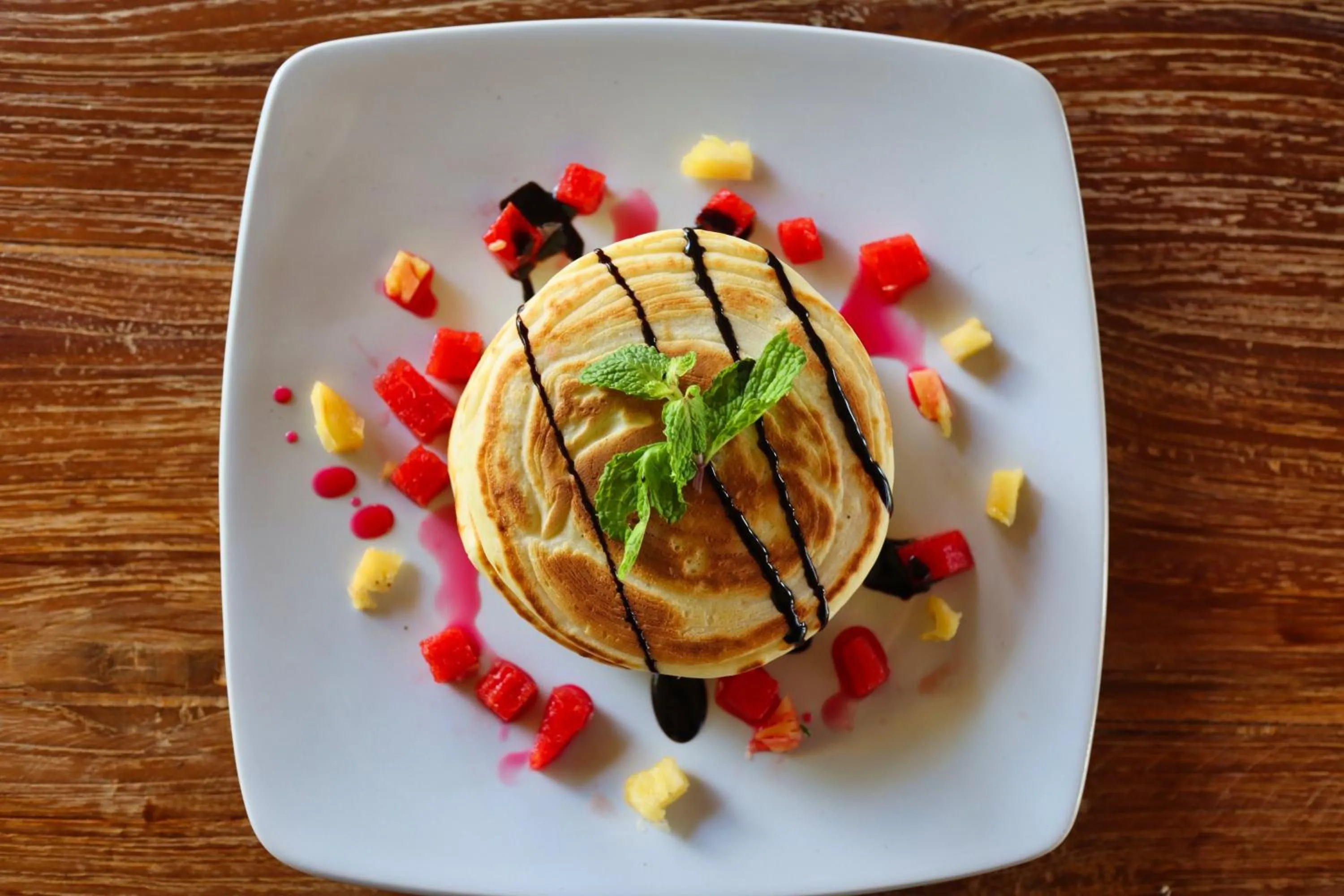 Continental breakfast in Pradja Slumbung Villas