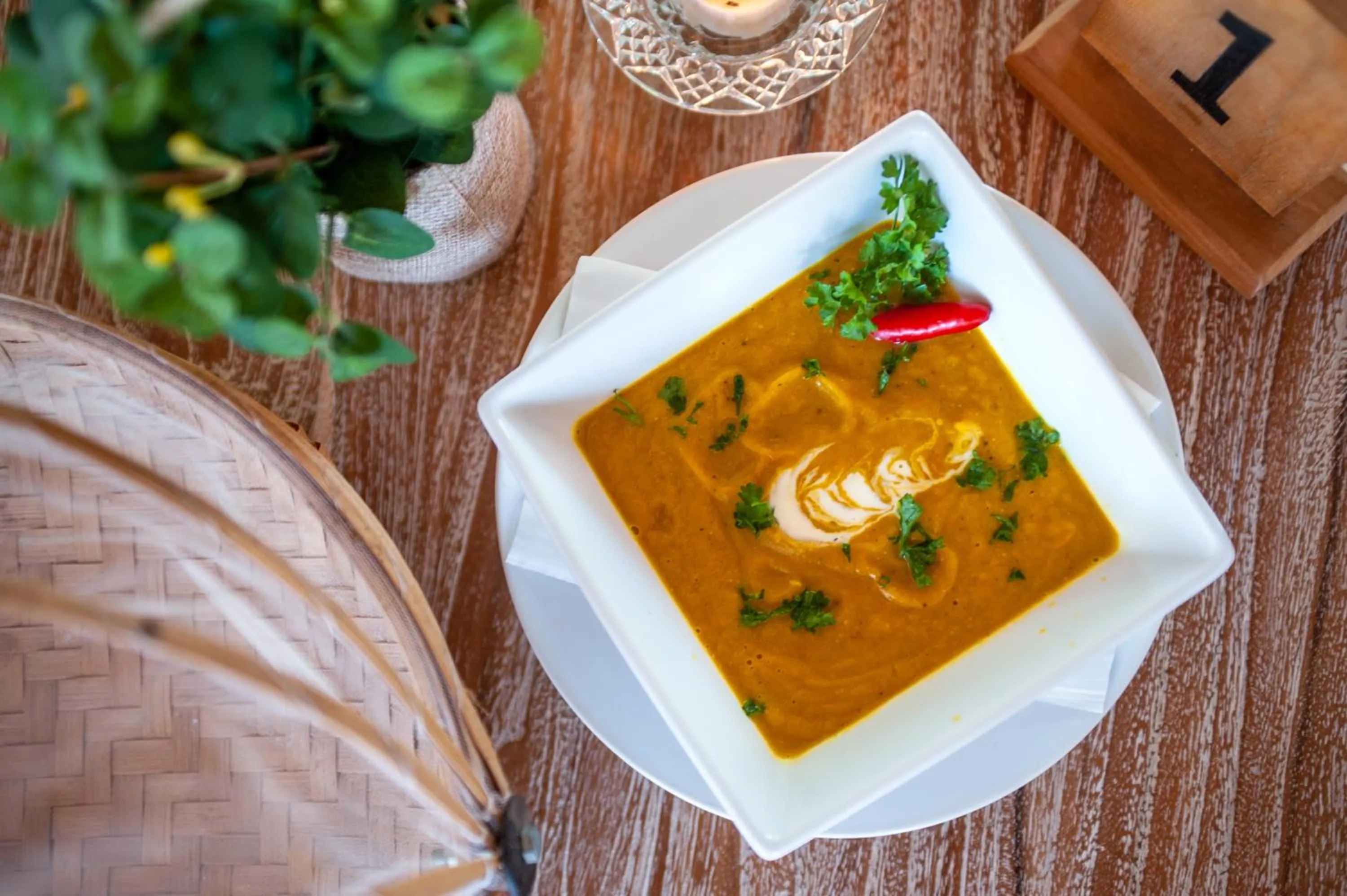 Lunch in Pradja Slumbung Villas