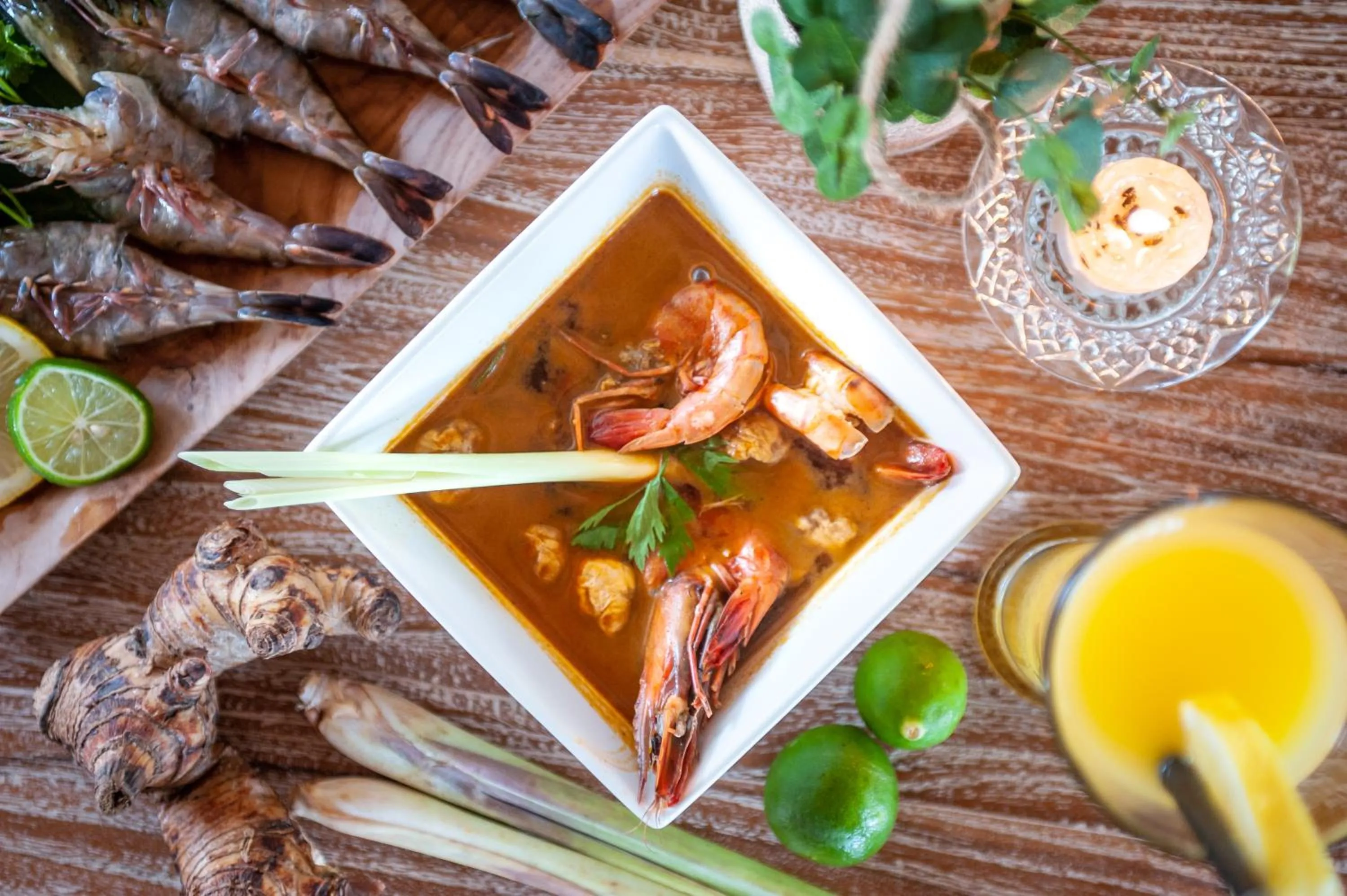 Lunch in Pradja Slumbung Villas