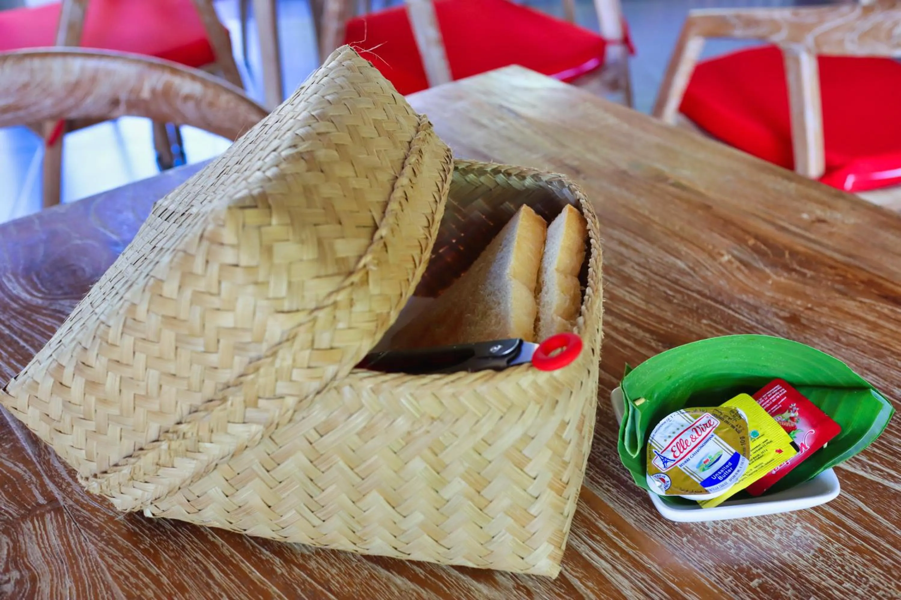 Continental breakfast in Pradja Slumbung Villas