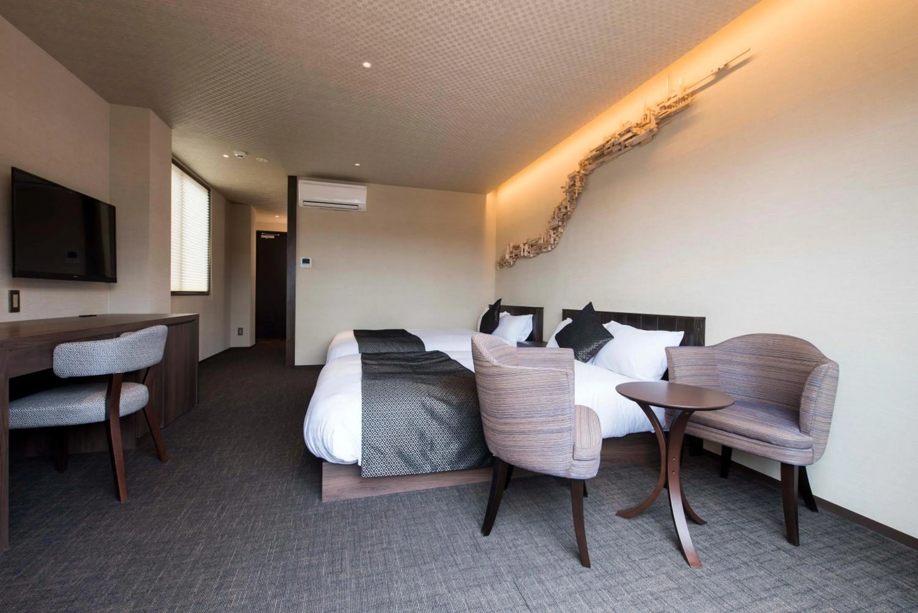 Photo of the whole room, Bed in Hotel ZIZI Kyoto Gion