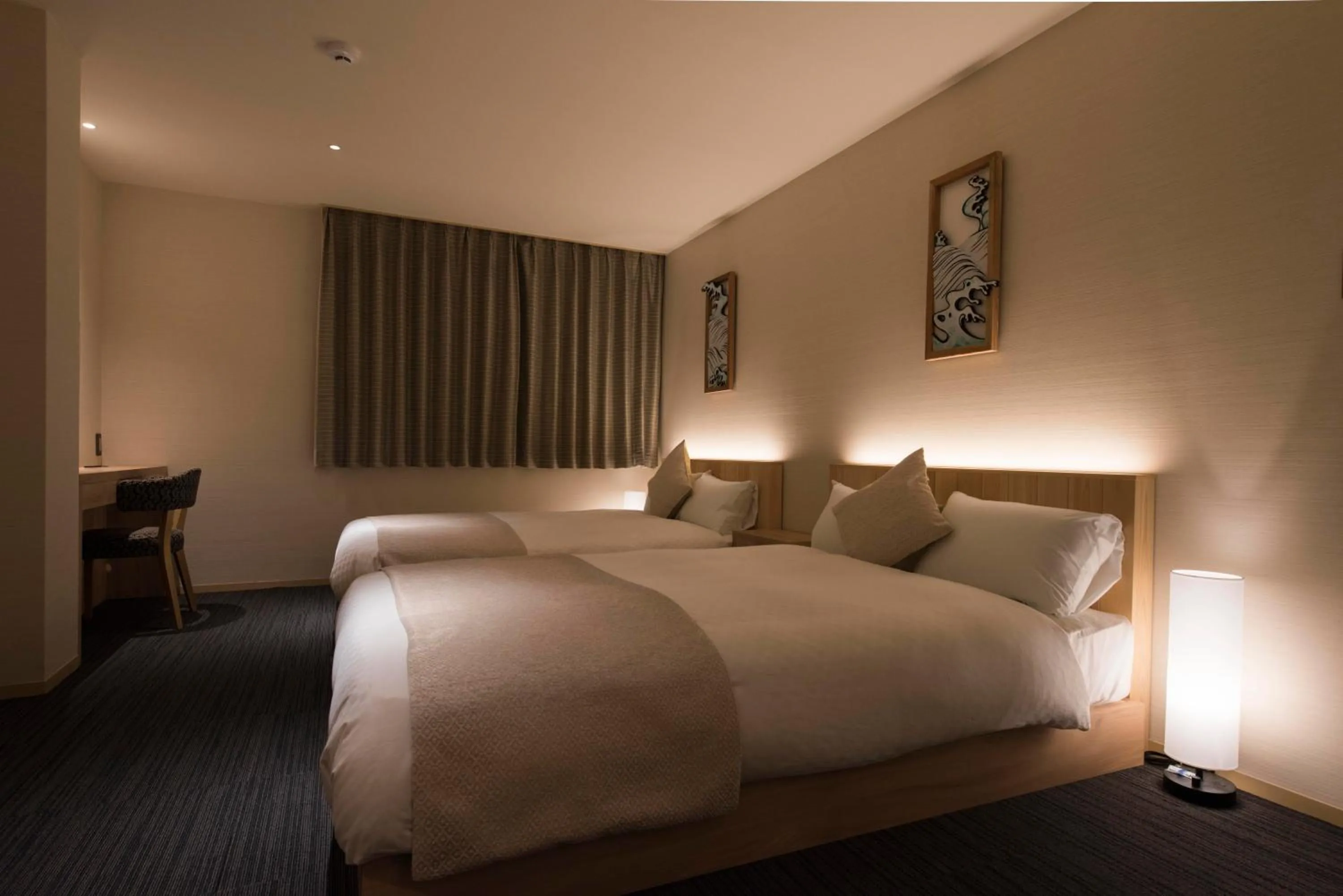 Photo of the whole room, Bed in Hotel ZIZI Kyoto Gion