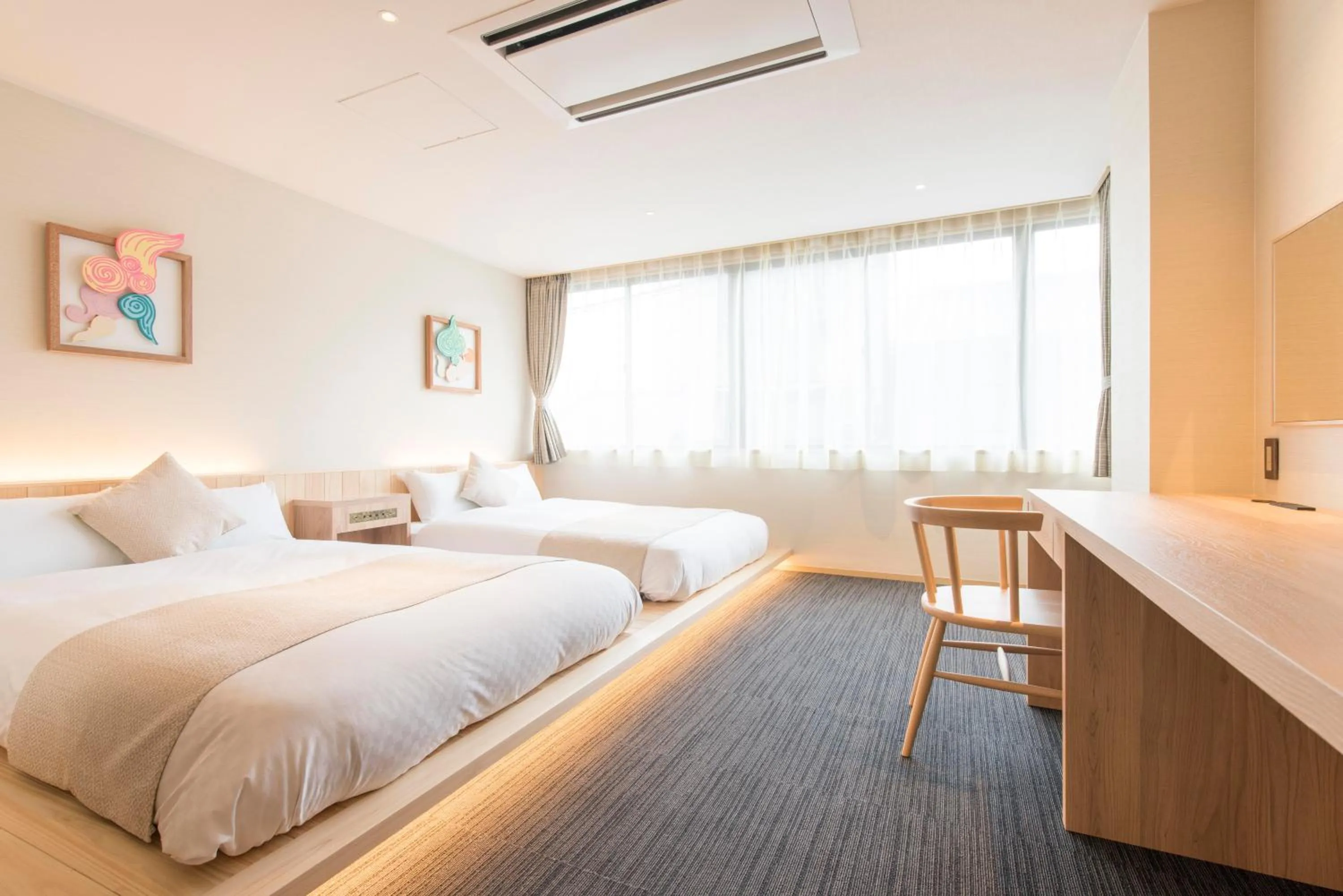 Photo of the whole room, Bed in Hotel ZIZI Kyoto Gion