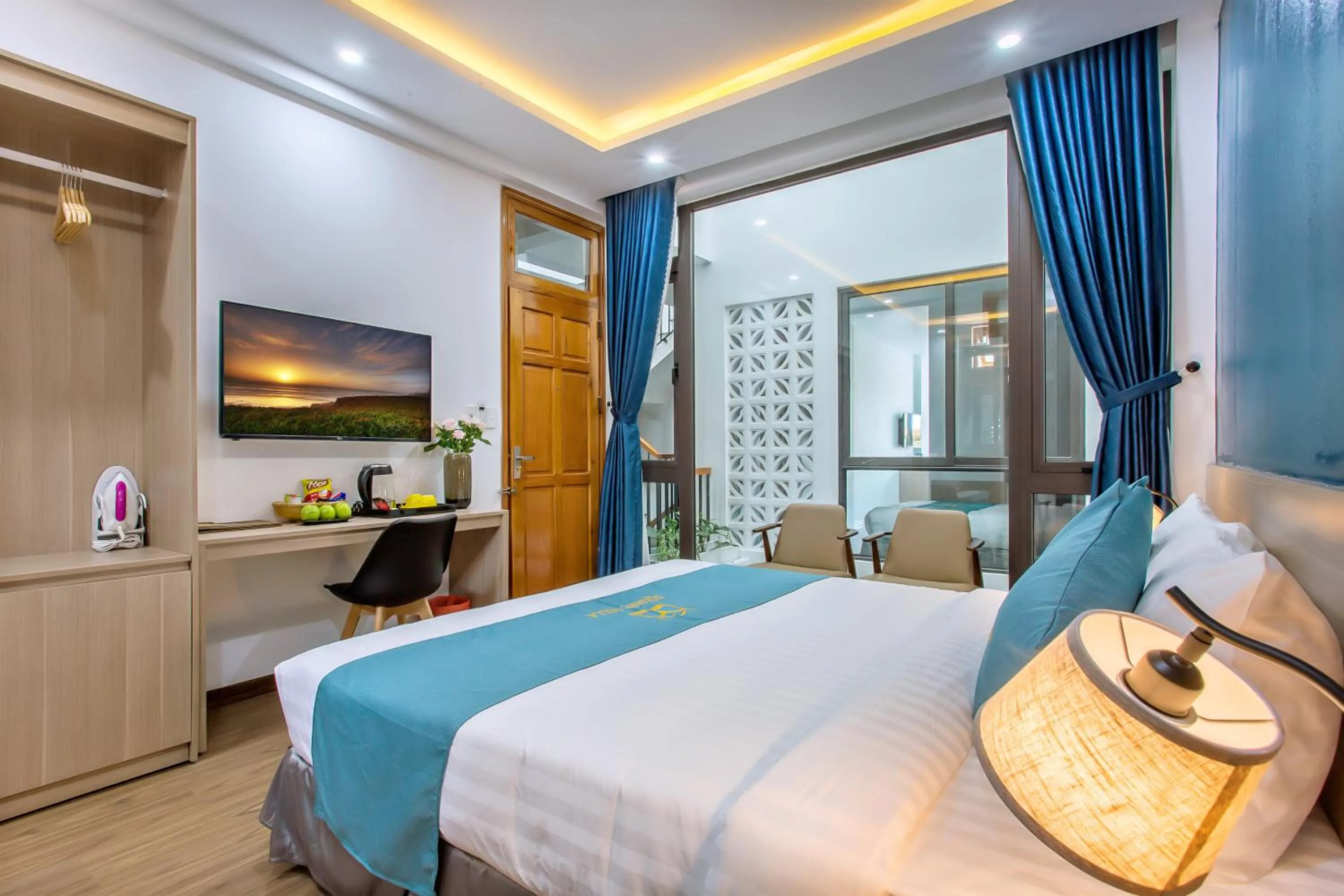 Bedroom, Bed in Square Villa Hoi An