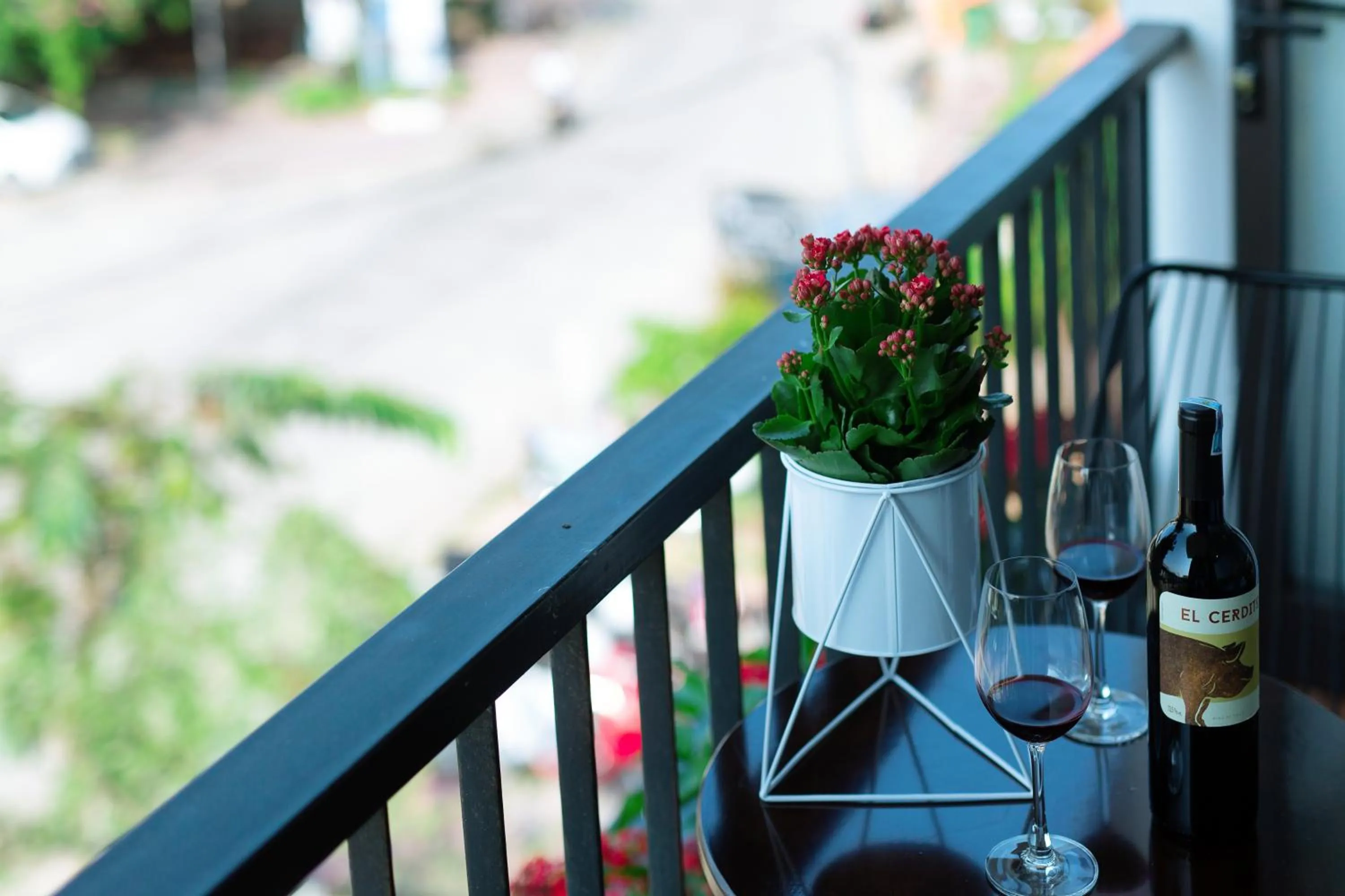 Balcony/Terrace in Square Villa Hoi An