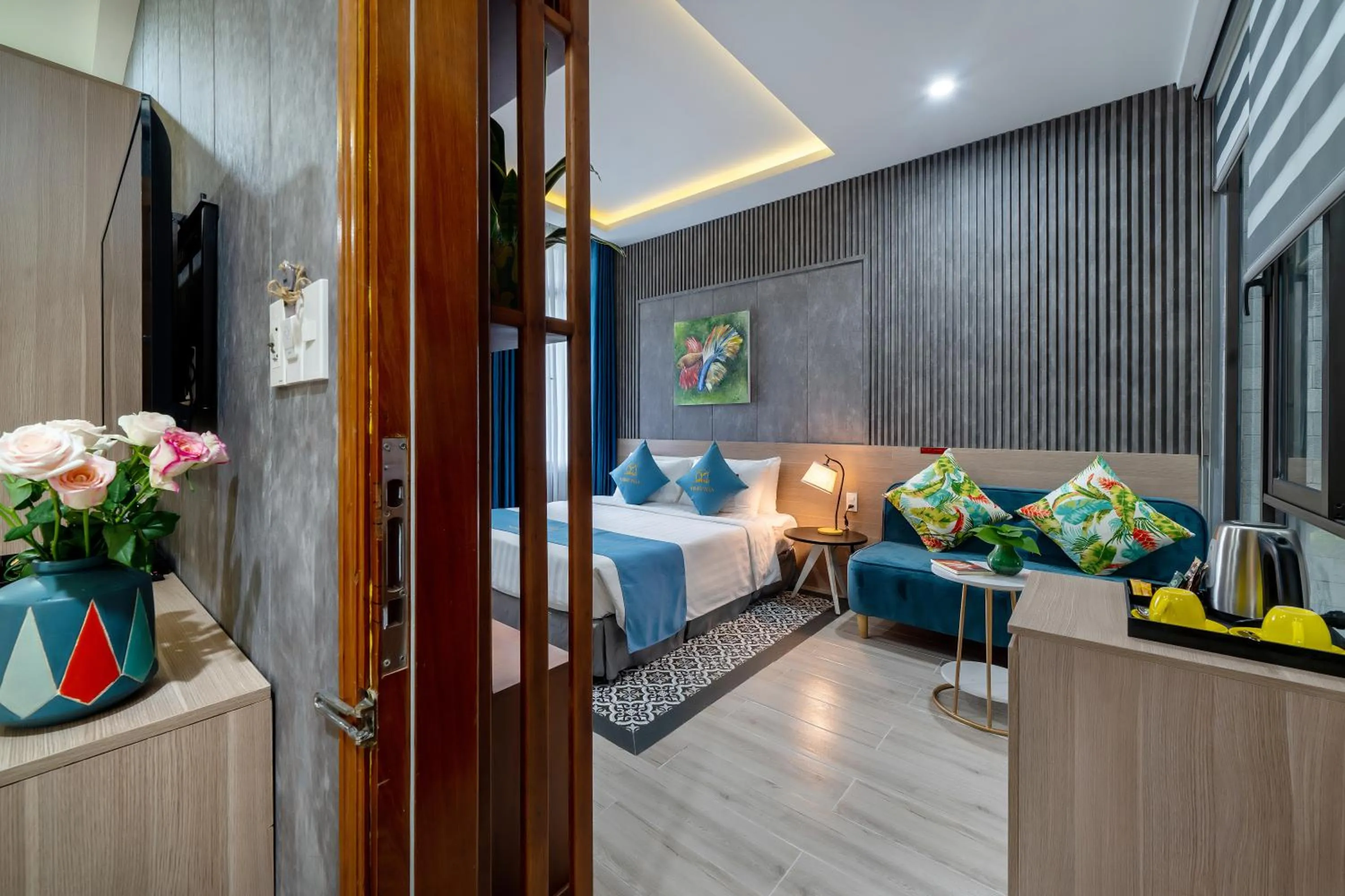 Photo of the whole room, Bed in Square Villa Hoi An