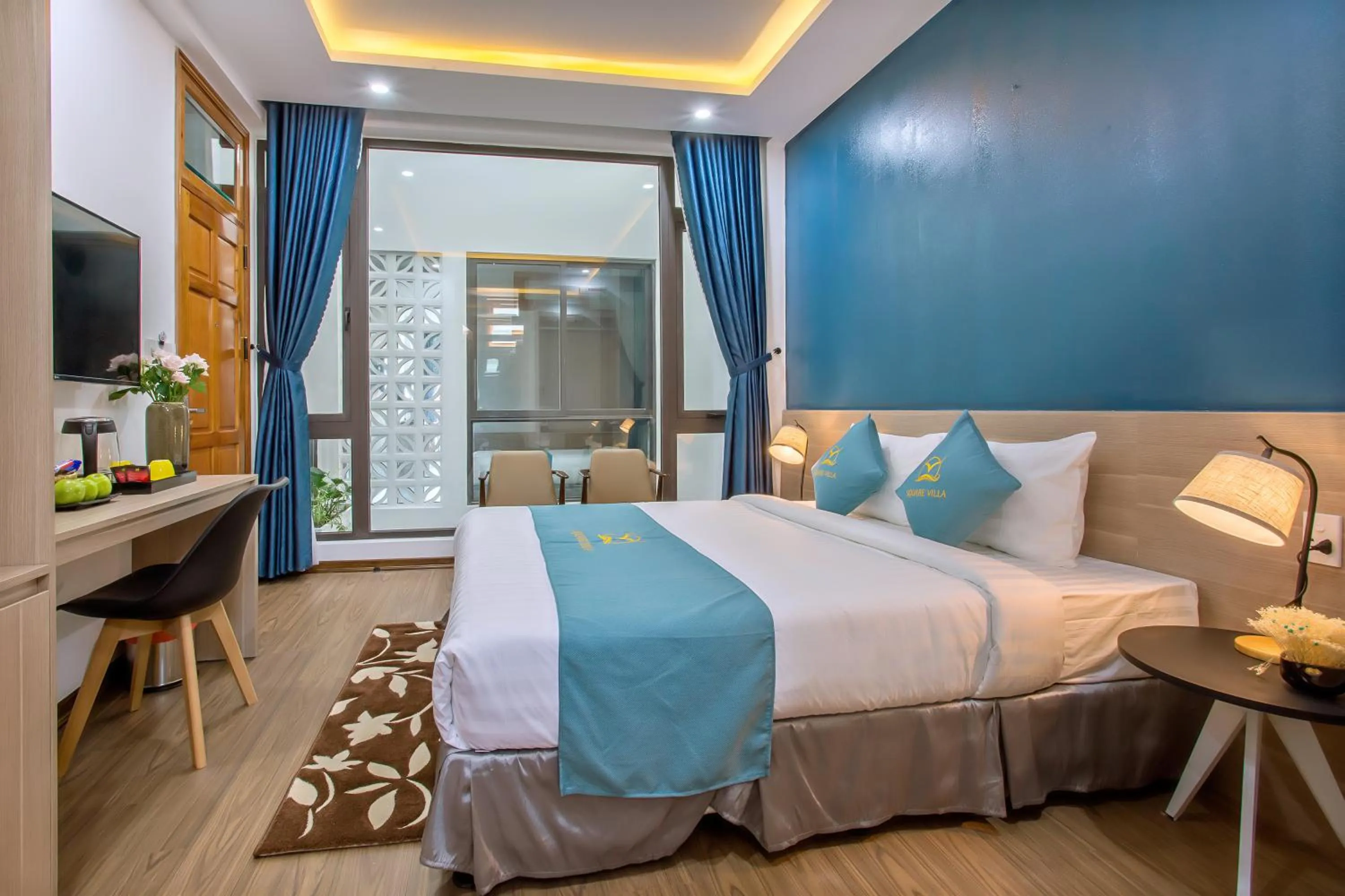 Bedroom, Bed in Square Villa Hoi An