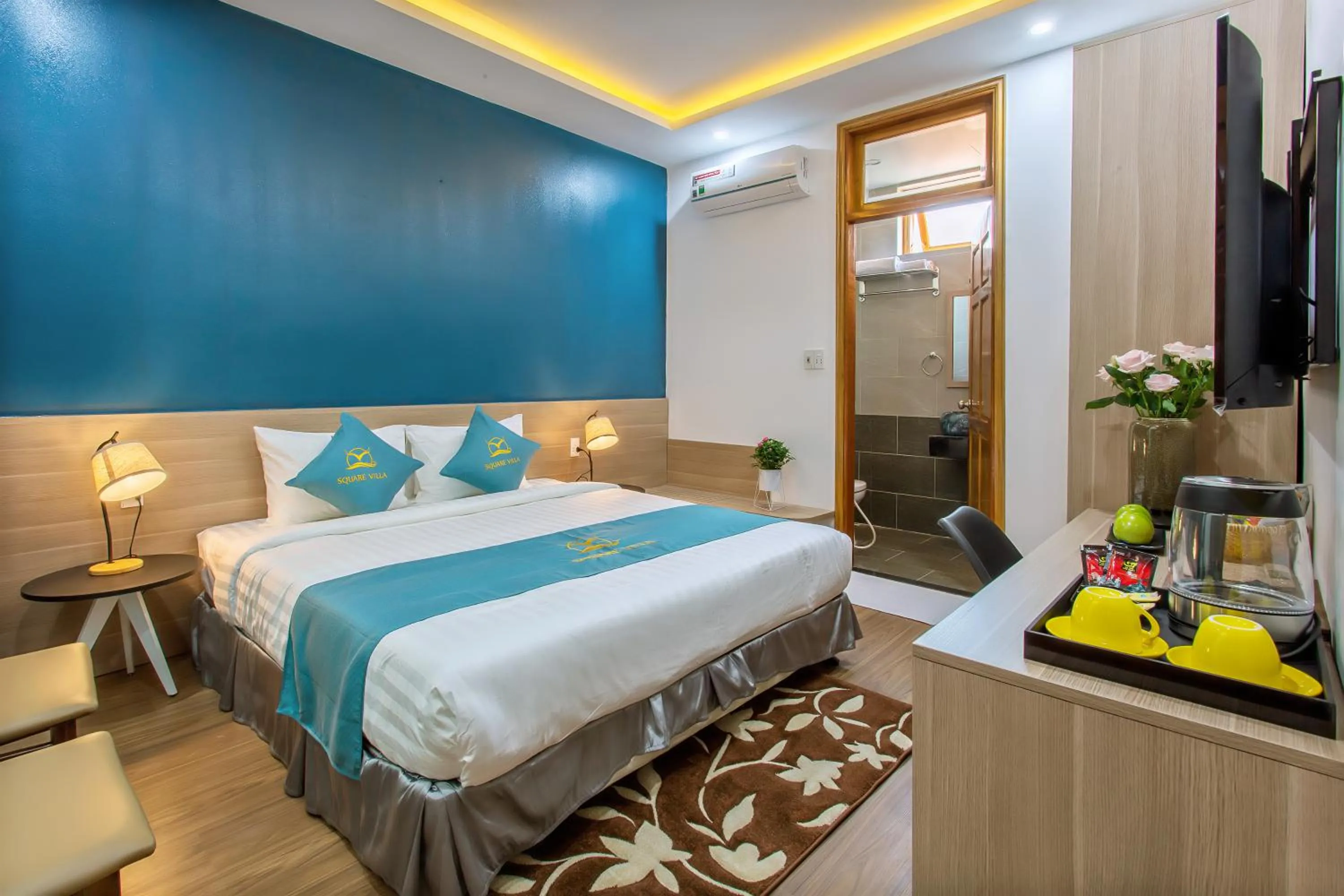 TV and multimedia, Bed in Square Villa Hoi An