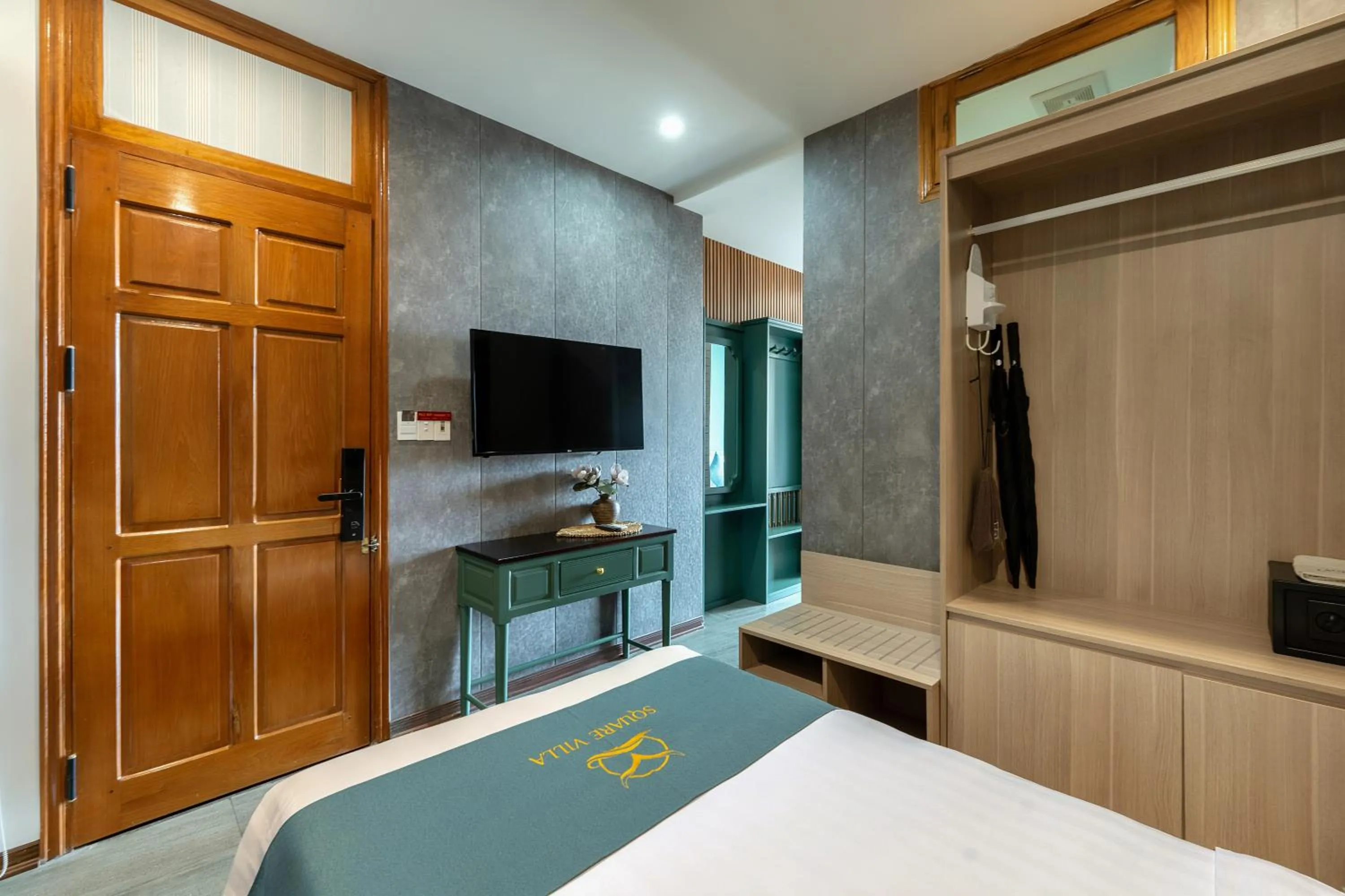 Bed in Square Villa Hoi An