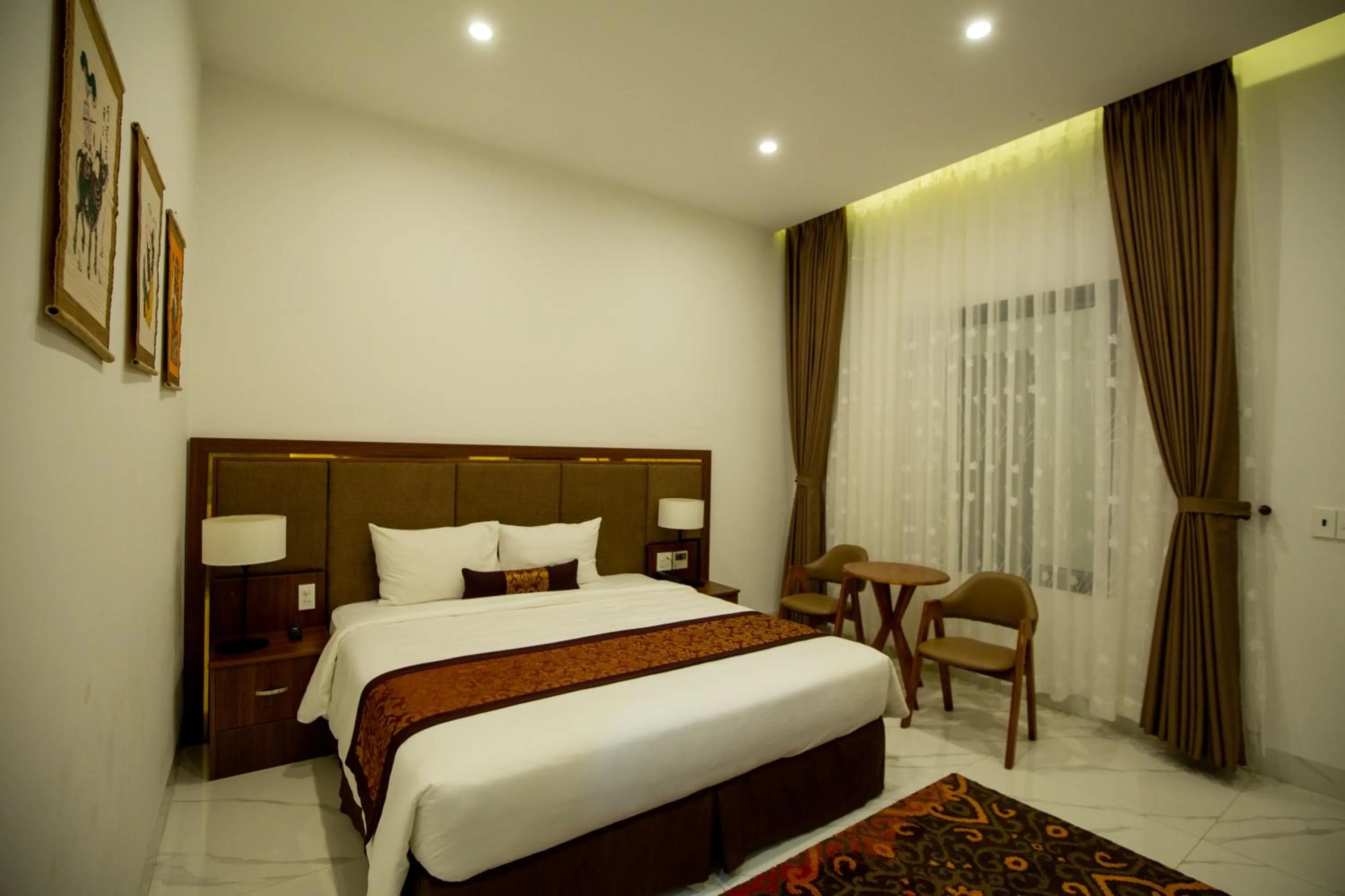 Bed in Nhat Quang Hotel