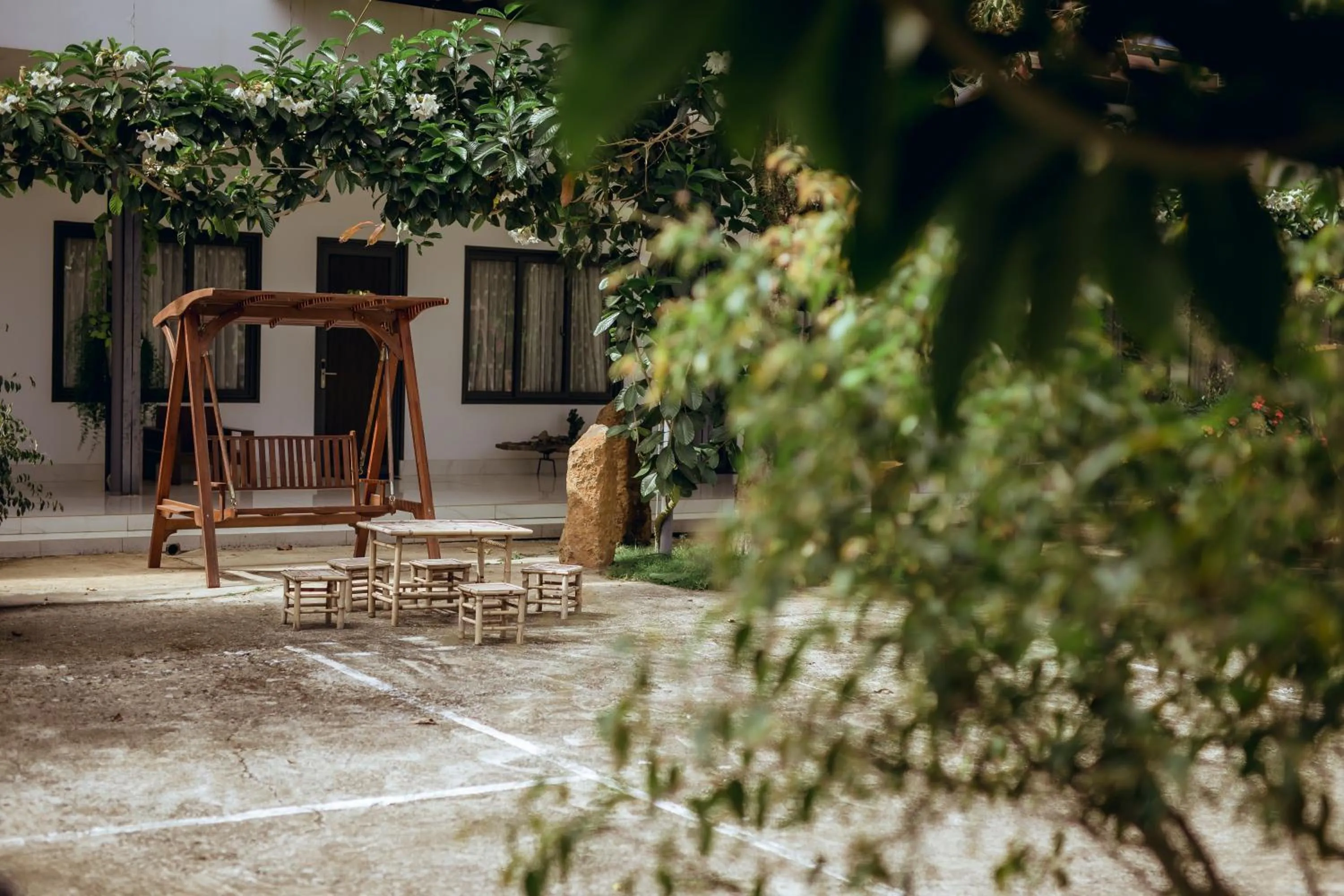 Patio in Nhat Quang Hotel