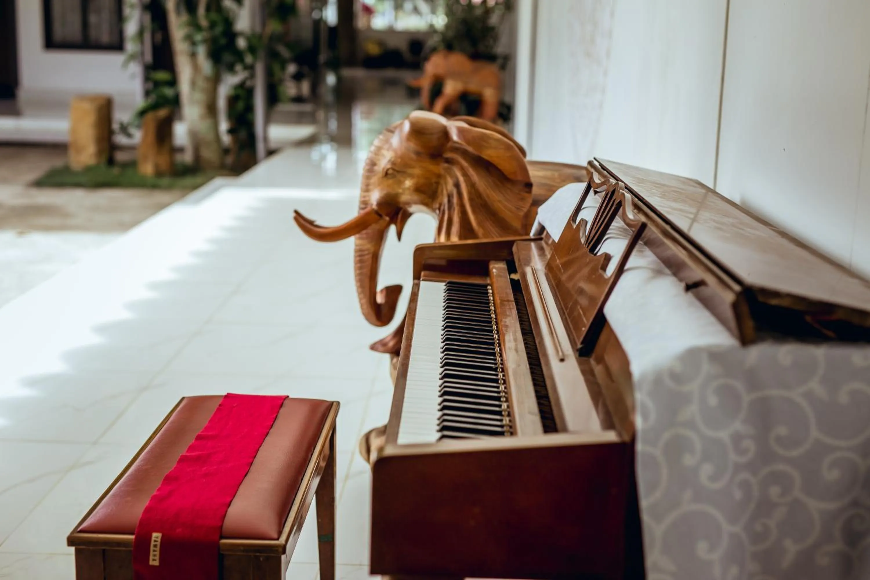 Communal lounge/ TV room in Nhat Quang Hotel