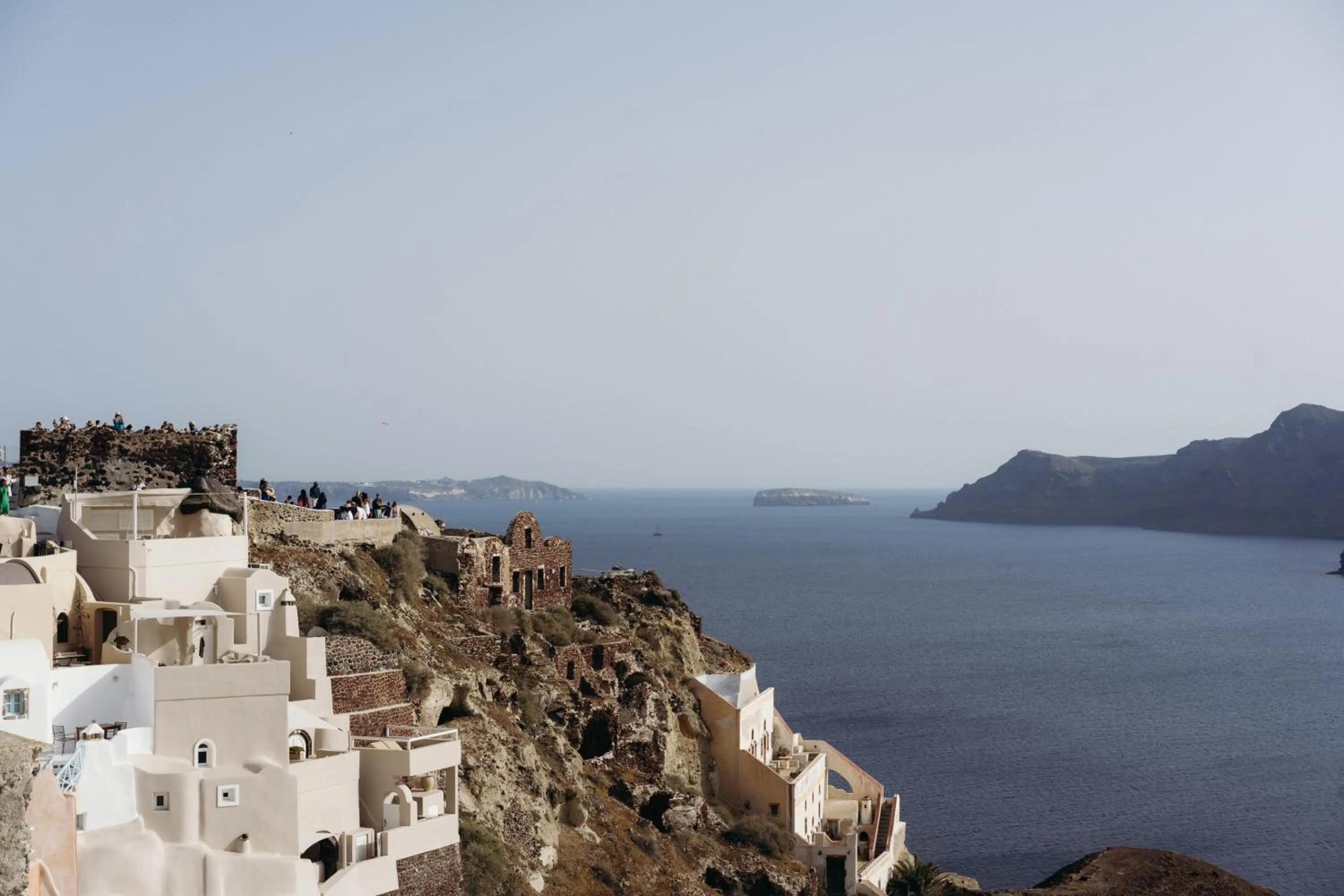 Natural landscape in Nano Oia Villas