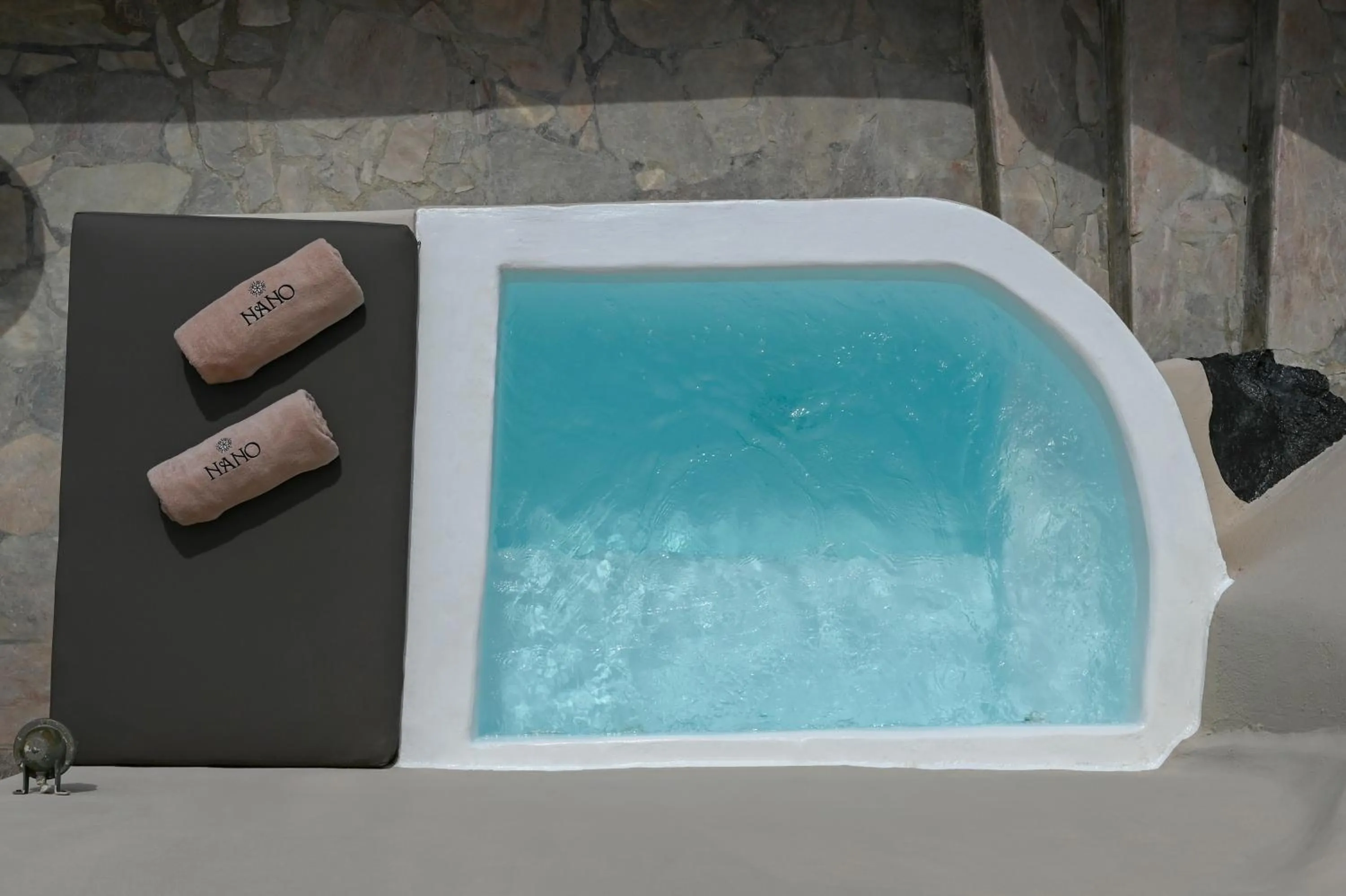 Hot Tub in Nano Oia Villas