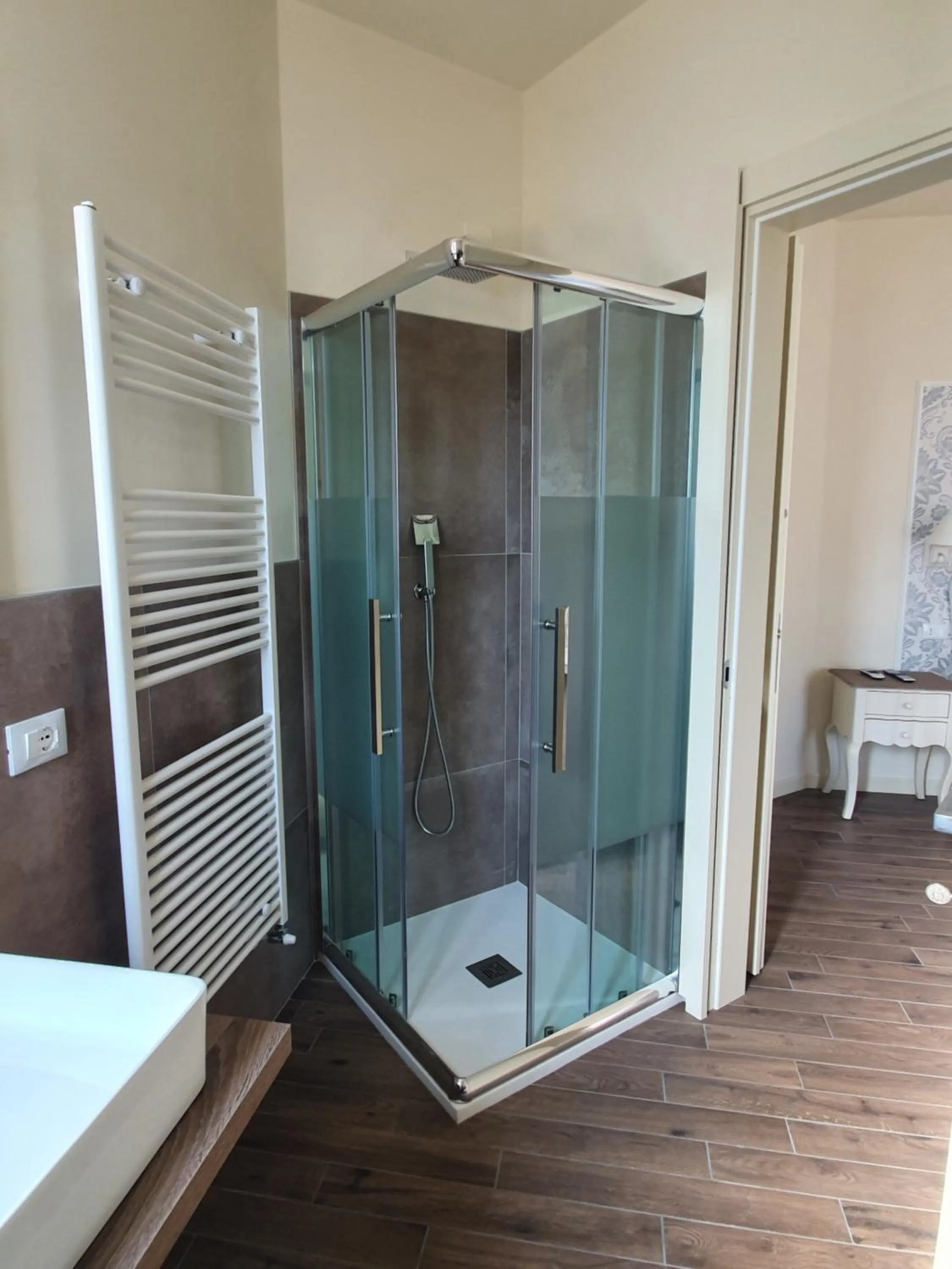 Shower in Romantic Home