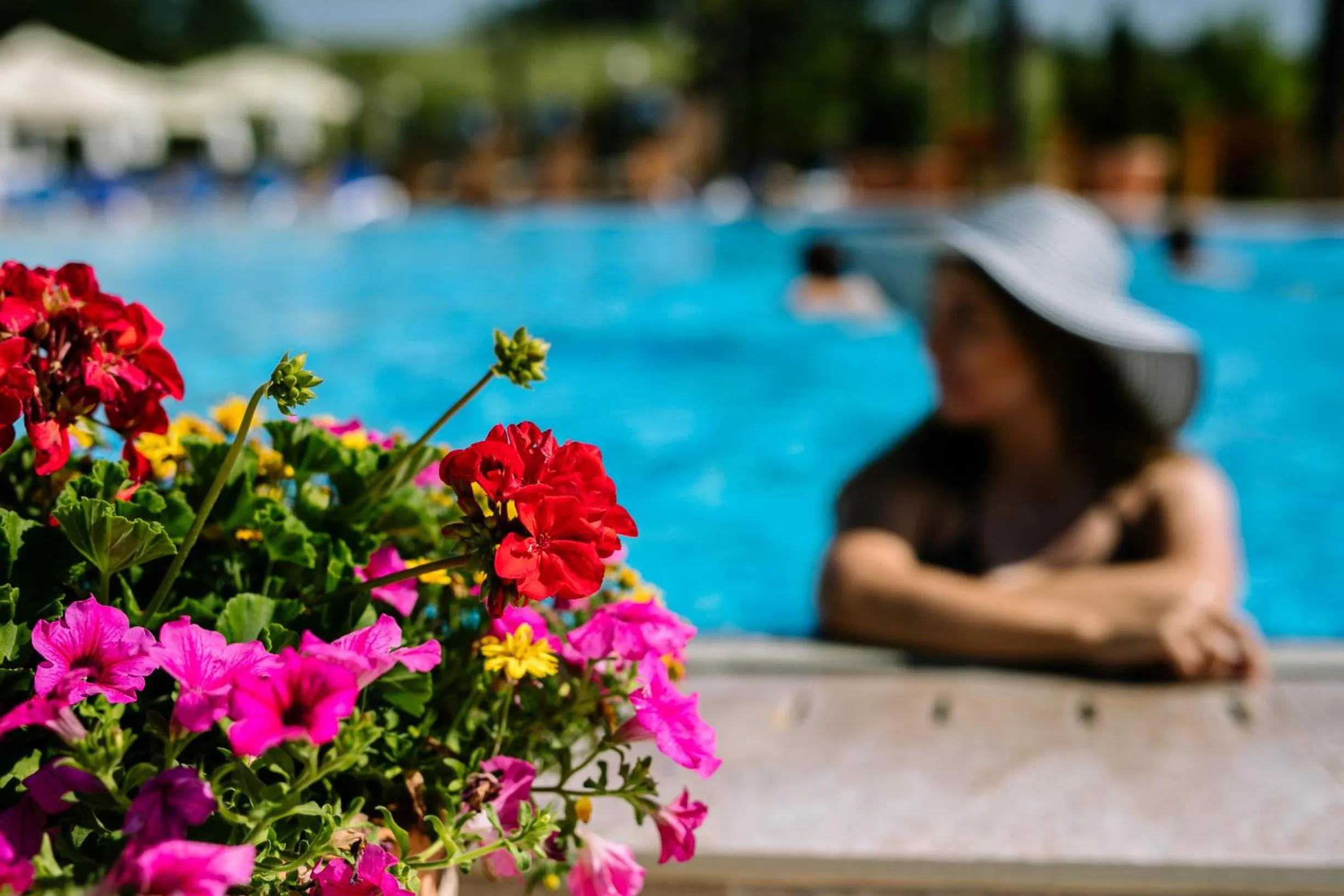 Swimming pool in Wellness & Spa Hotel Kaskady