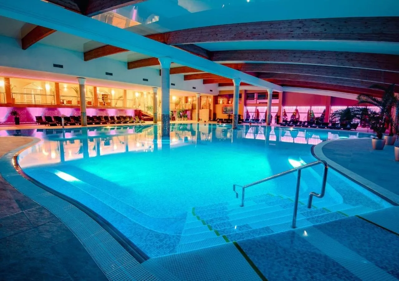 Pool view in Wellness & Spa Hotel Kaskady