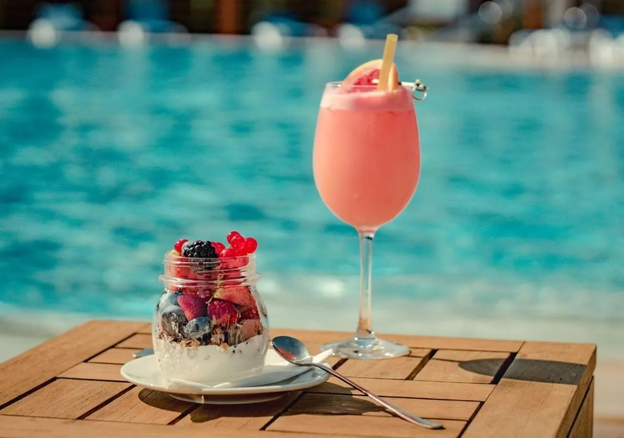 Food and drinks in Wellness & Spa Hotel Kaskady