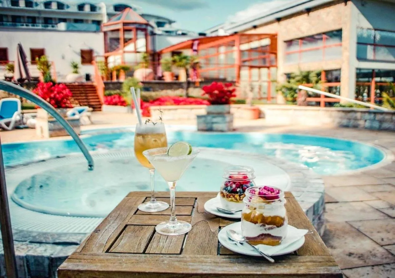 Hot Tub in Wellness & Spa Hotel Kaskady