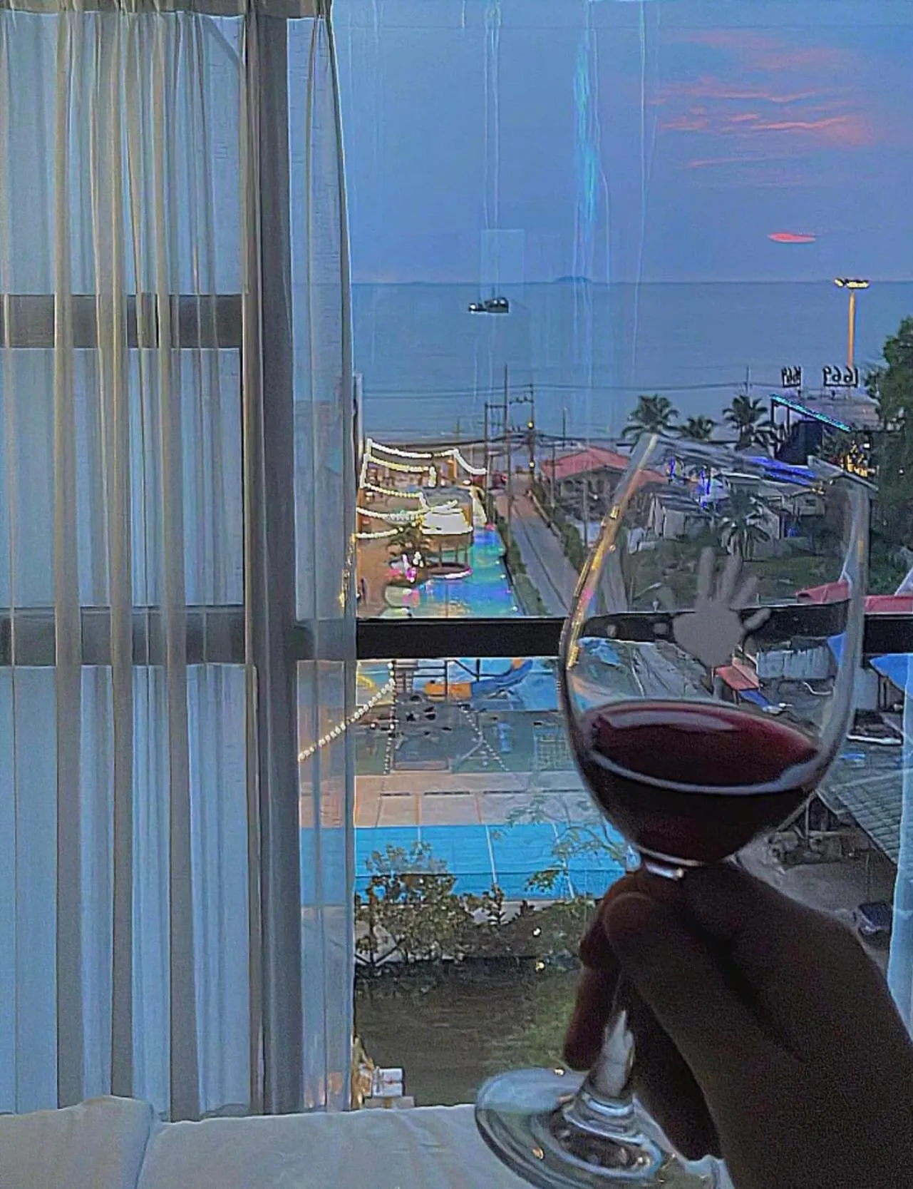 Sea view in Golden Jomtien Beach Hotel