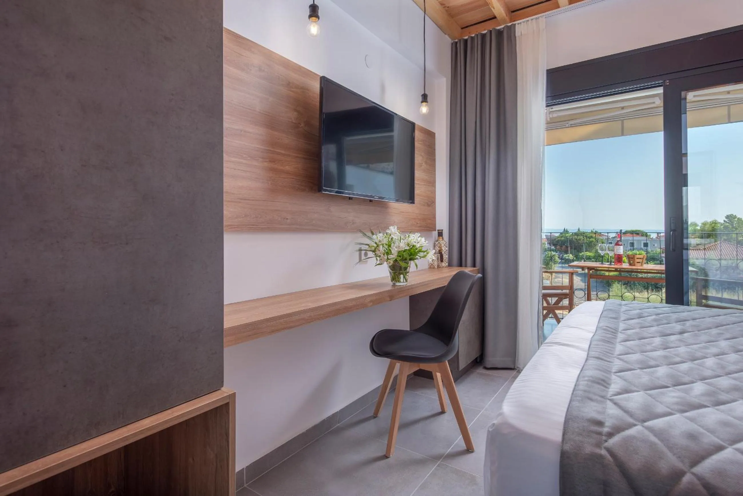 Bed in Dandelion Suites