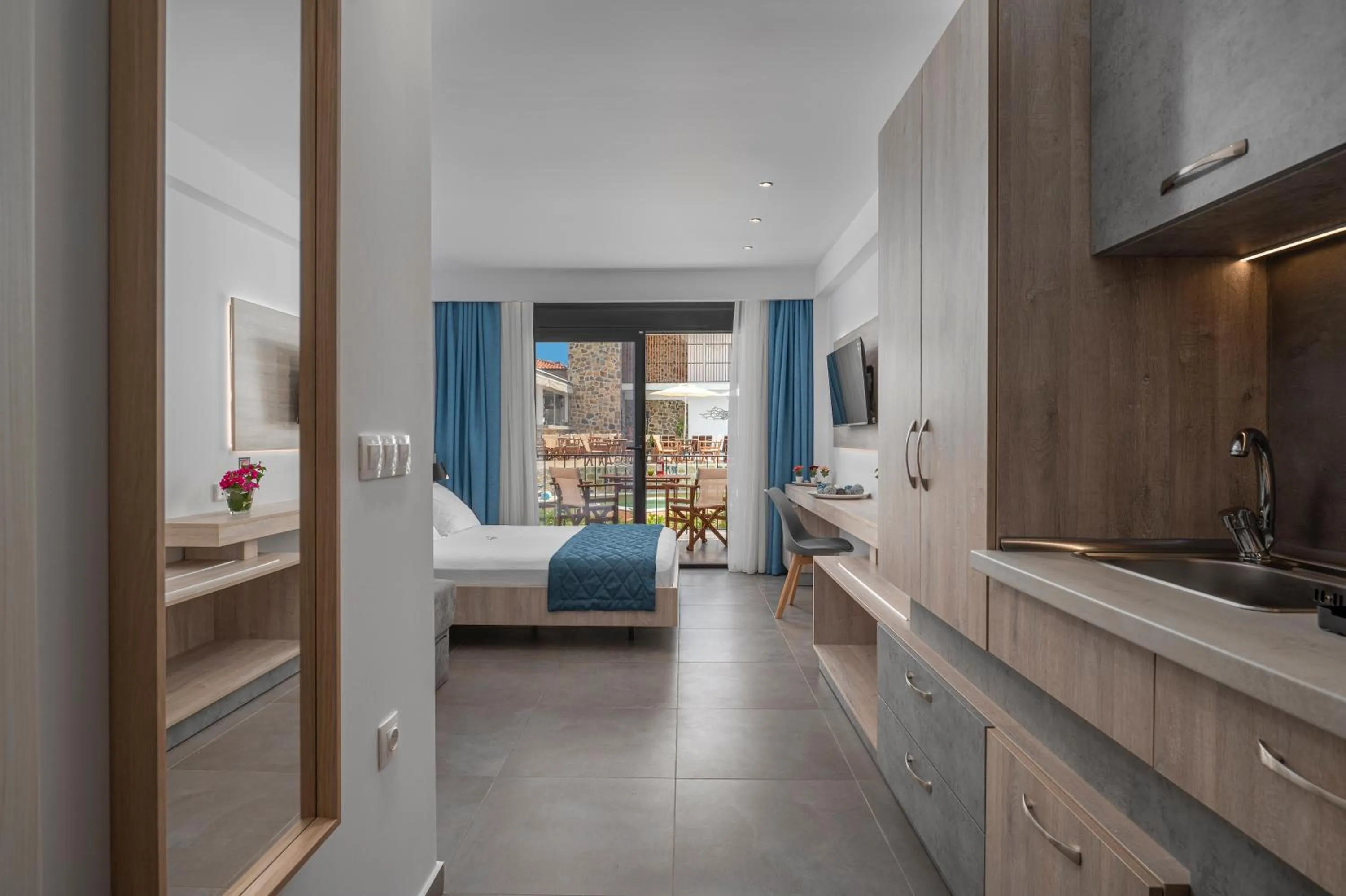 Bed in Dandelion Suites