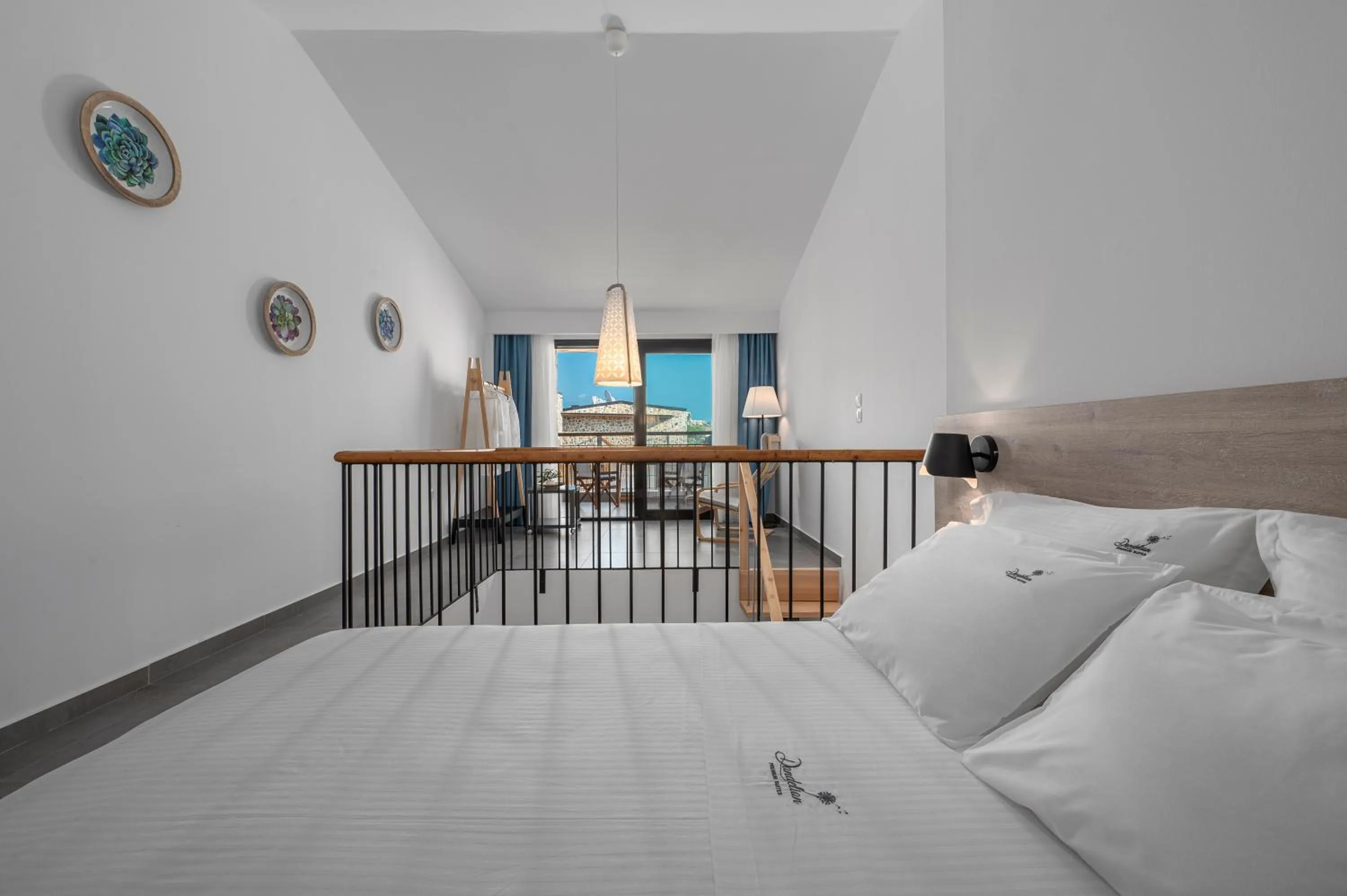 Bed in Dandelion Suites