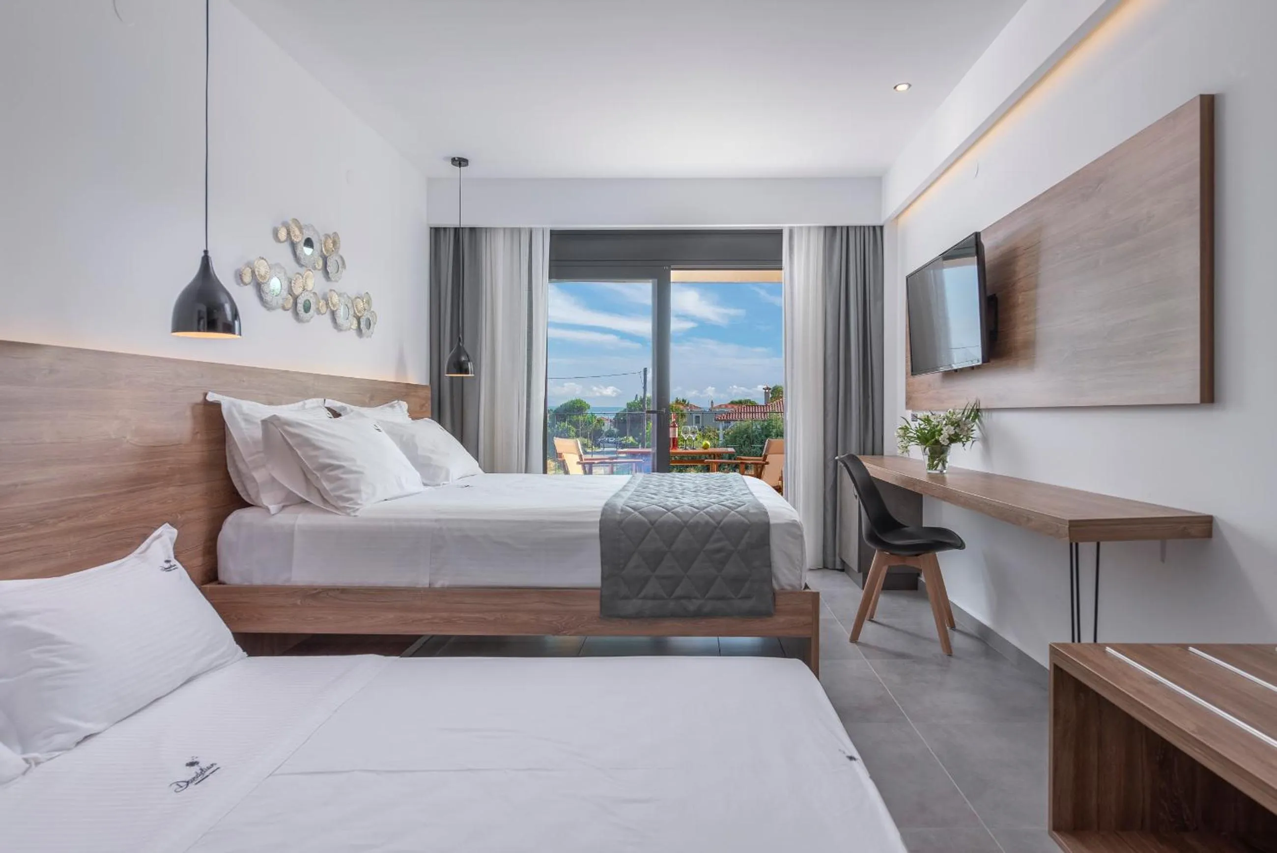 Bed in Dandelion Suites