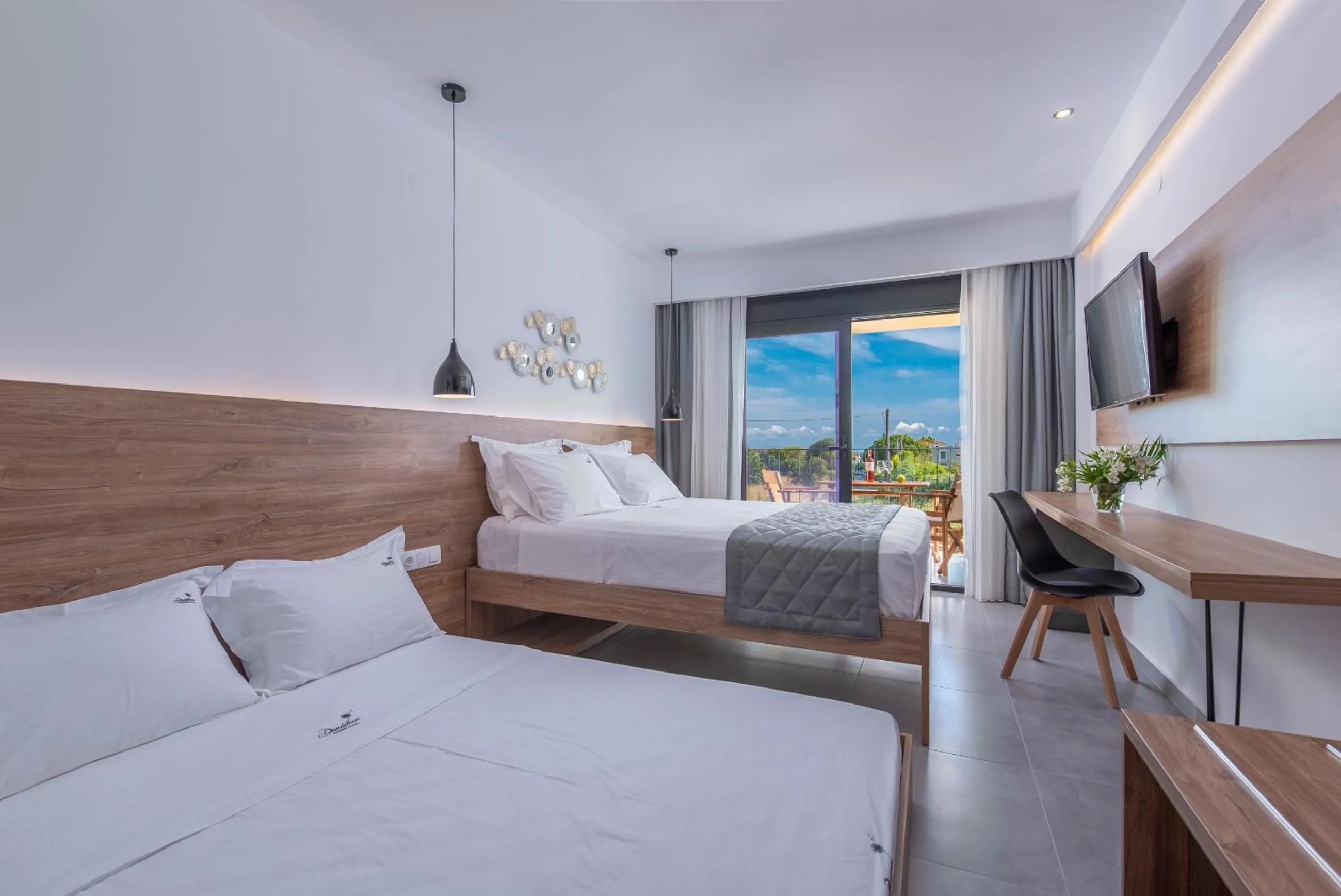 Bed in Dandelion Suites