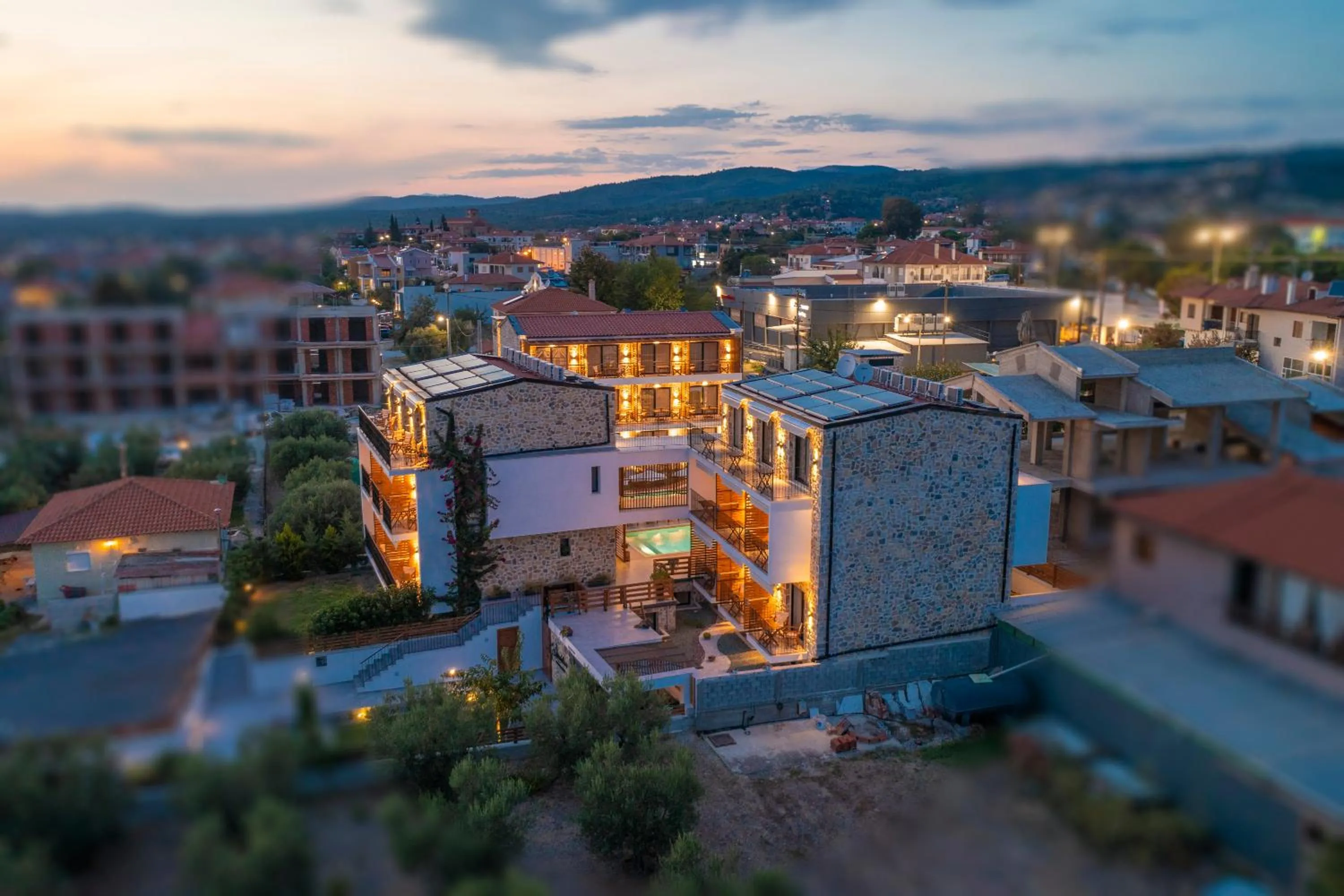 Bird's eye view in Dandelion Suites