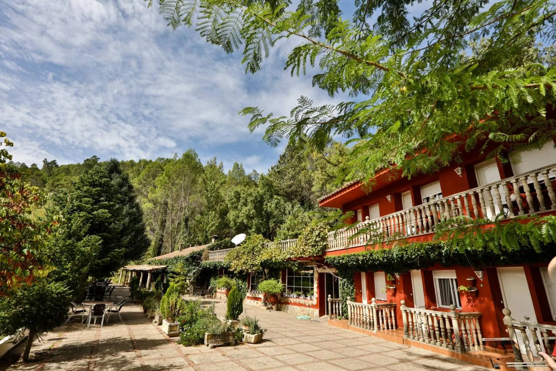 Balcony/Terrace in Hotel Rural Noguera de la Sierpe