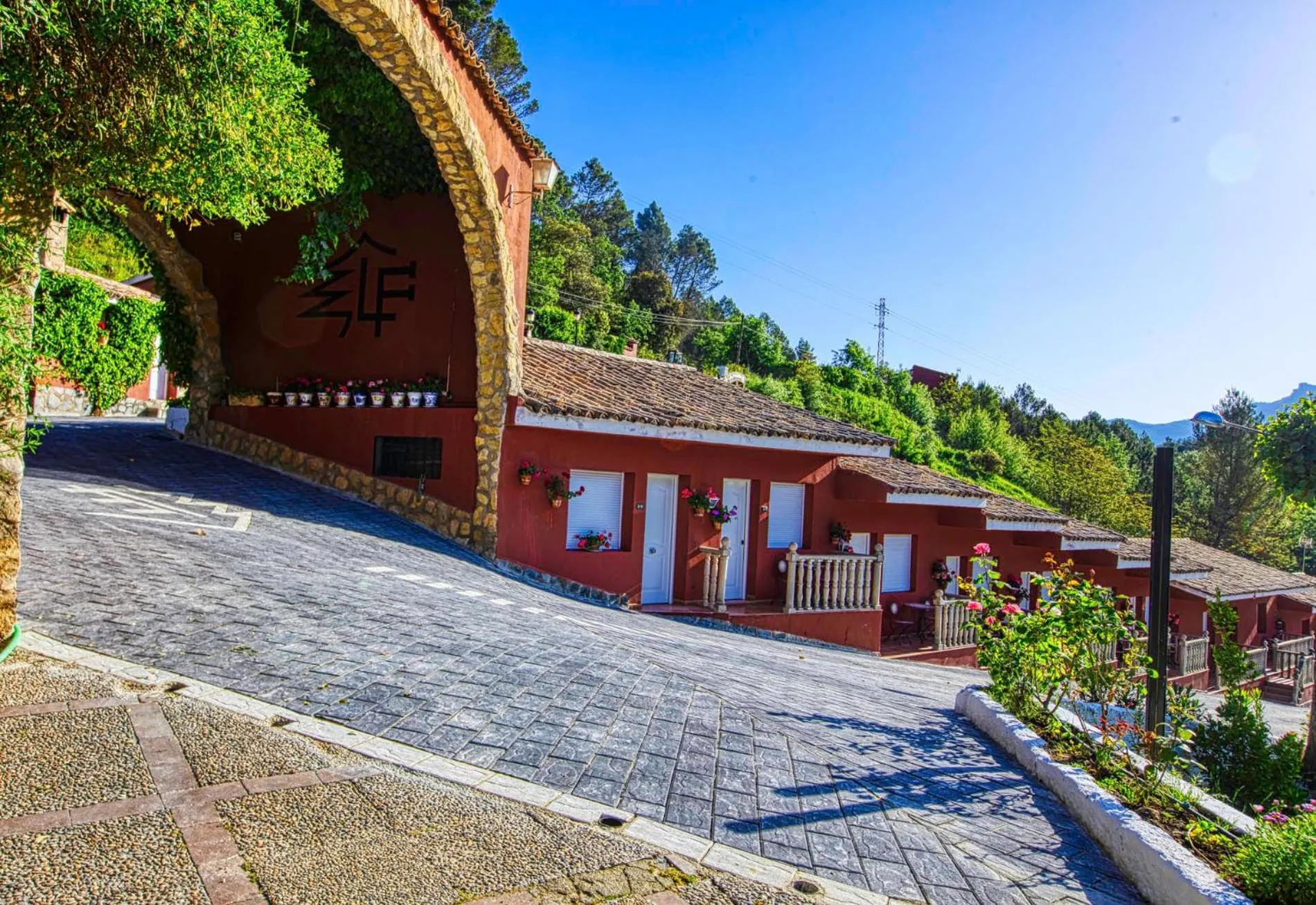 Lobby or reception in Hotel Rural Noguera de la Sierpe