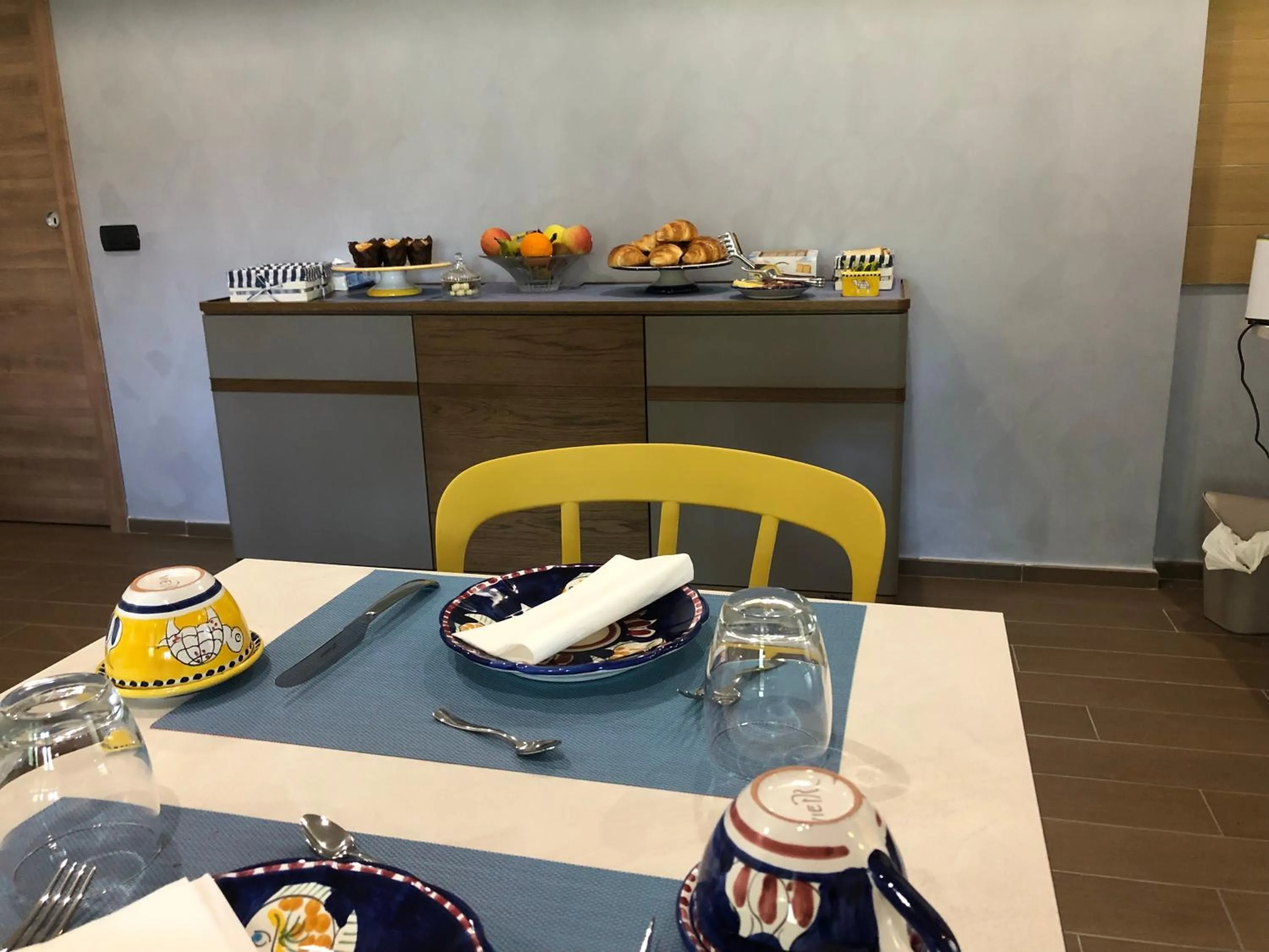 Italian breakfast in B&B Artemide