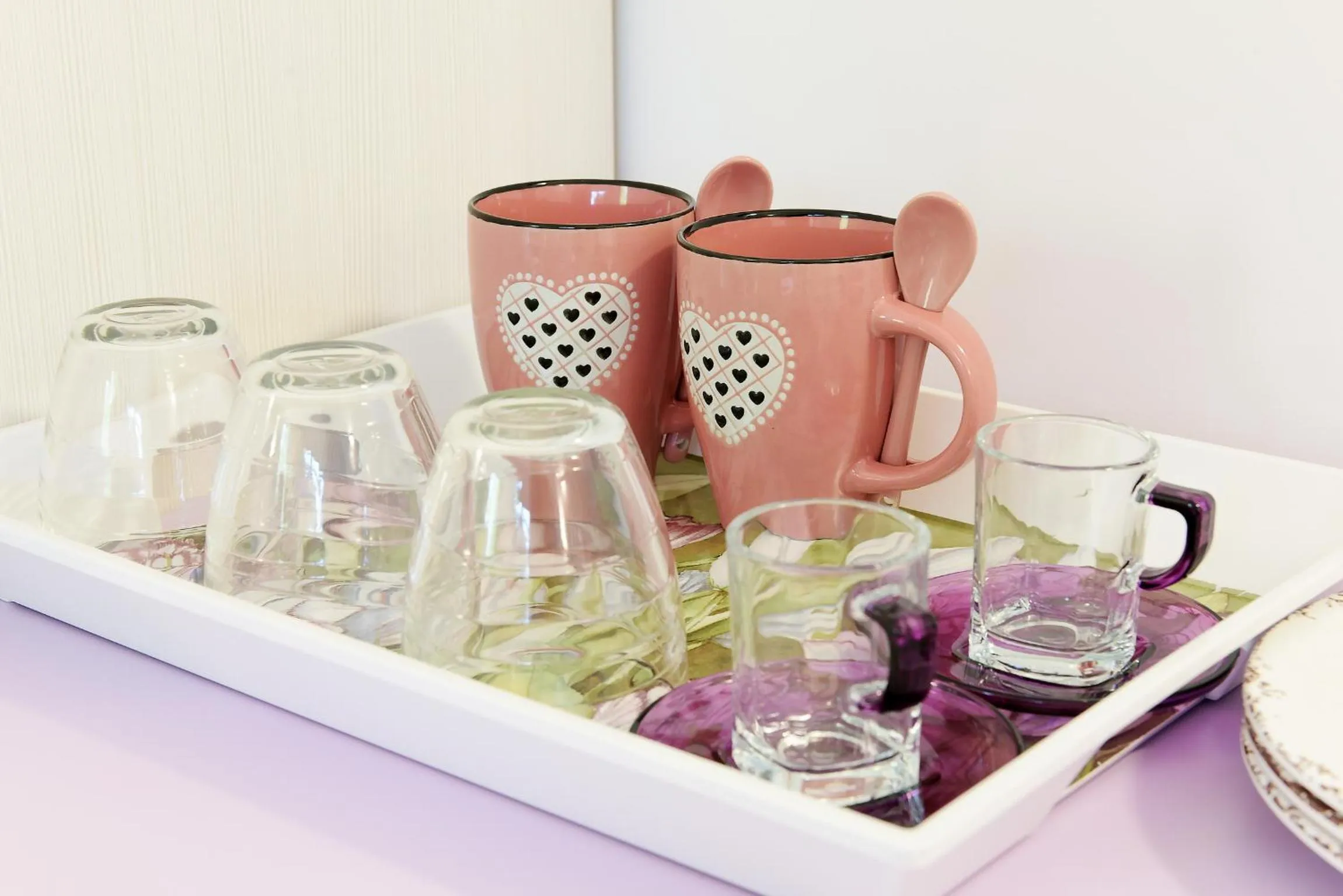 Continental breakfast in Rose Canine B&B