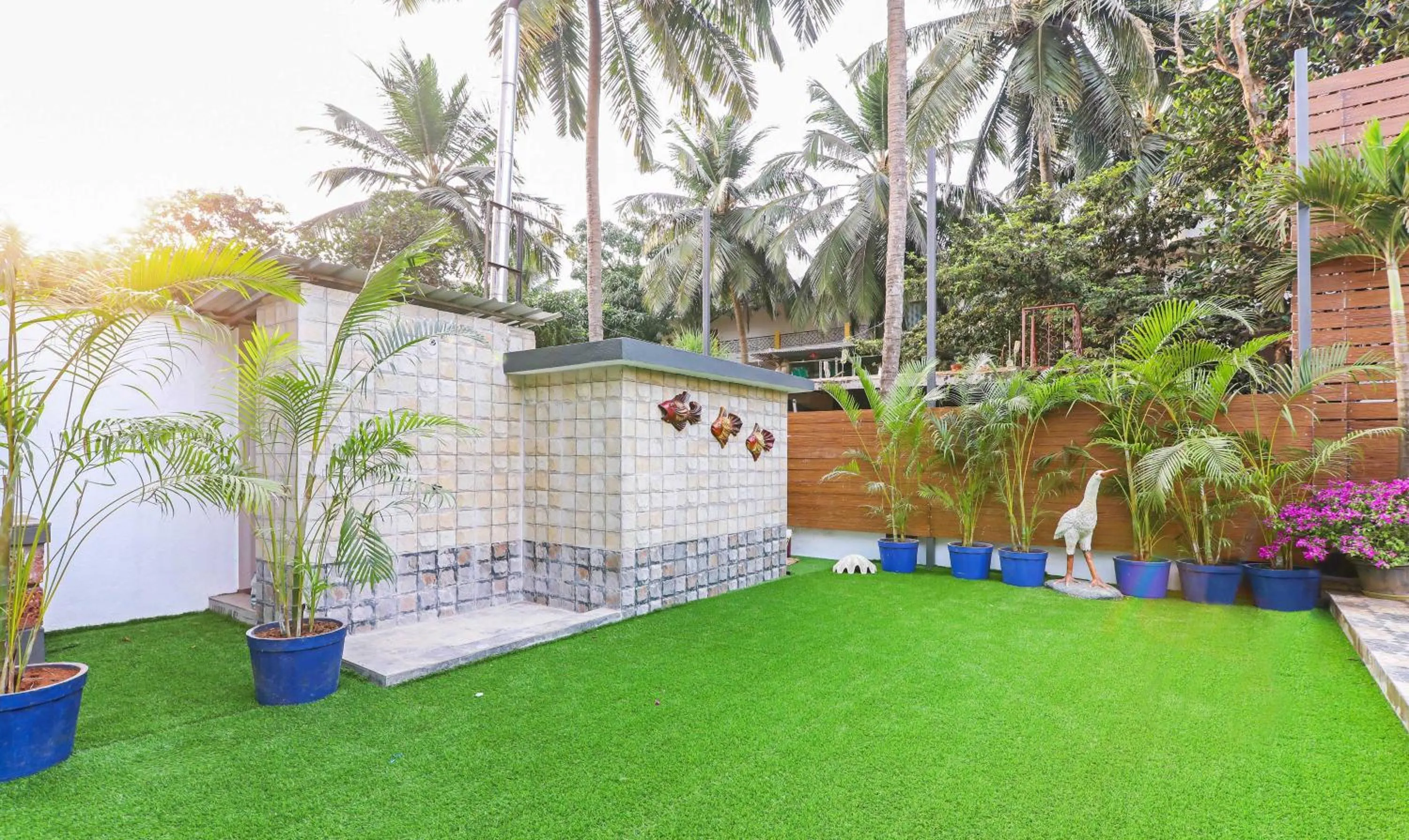 Garden in Treebo Premium Dona Eliza, 700 Meters From Calangute Beach