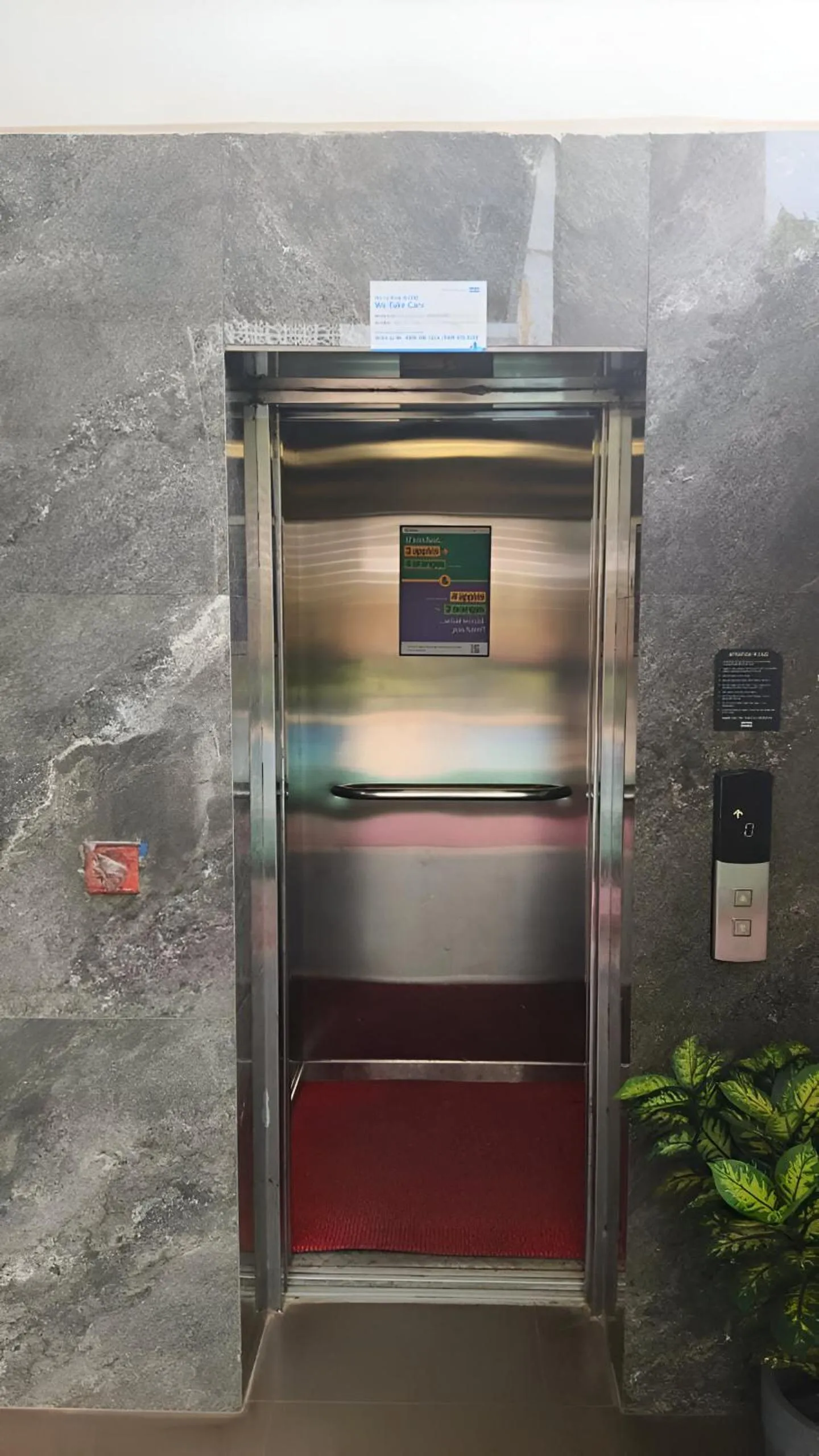 elevator in Treebo Premium Dona Eliza, 700 Meters From Calangute Beach