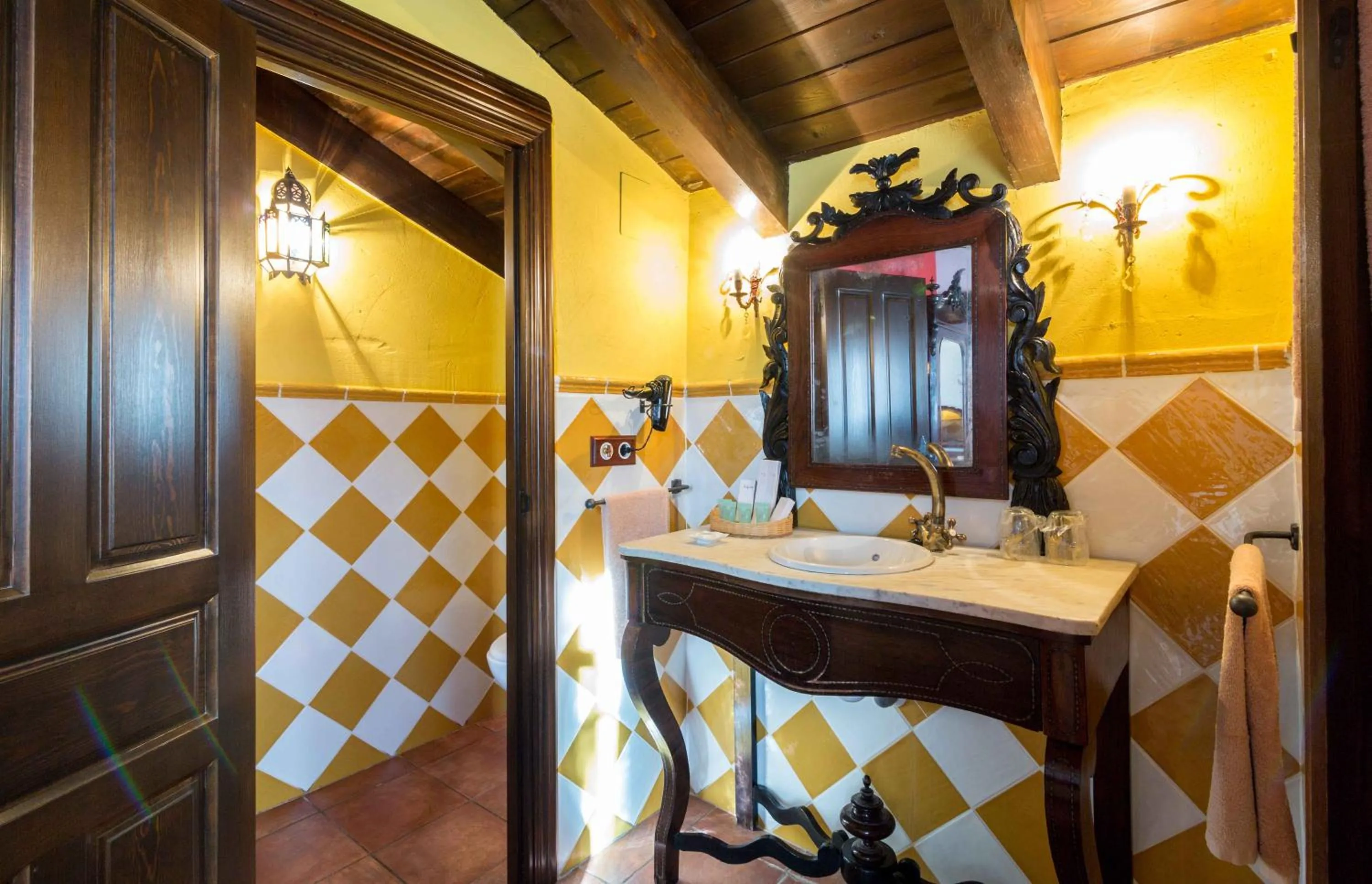 Bathroom in Hotel La Realda