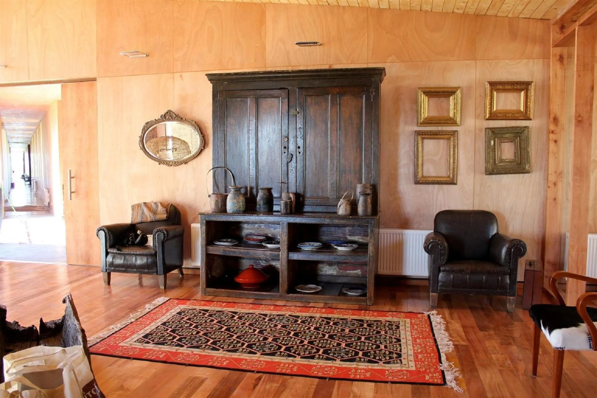 Decorative detail in Hotel Casa Panguipulli