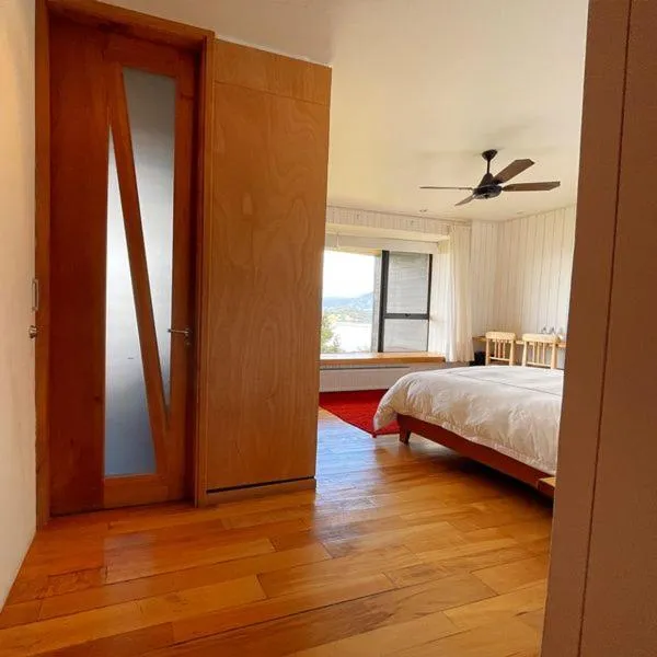 Bed in Hotel Casa Panguipulli