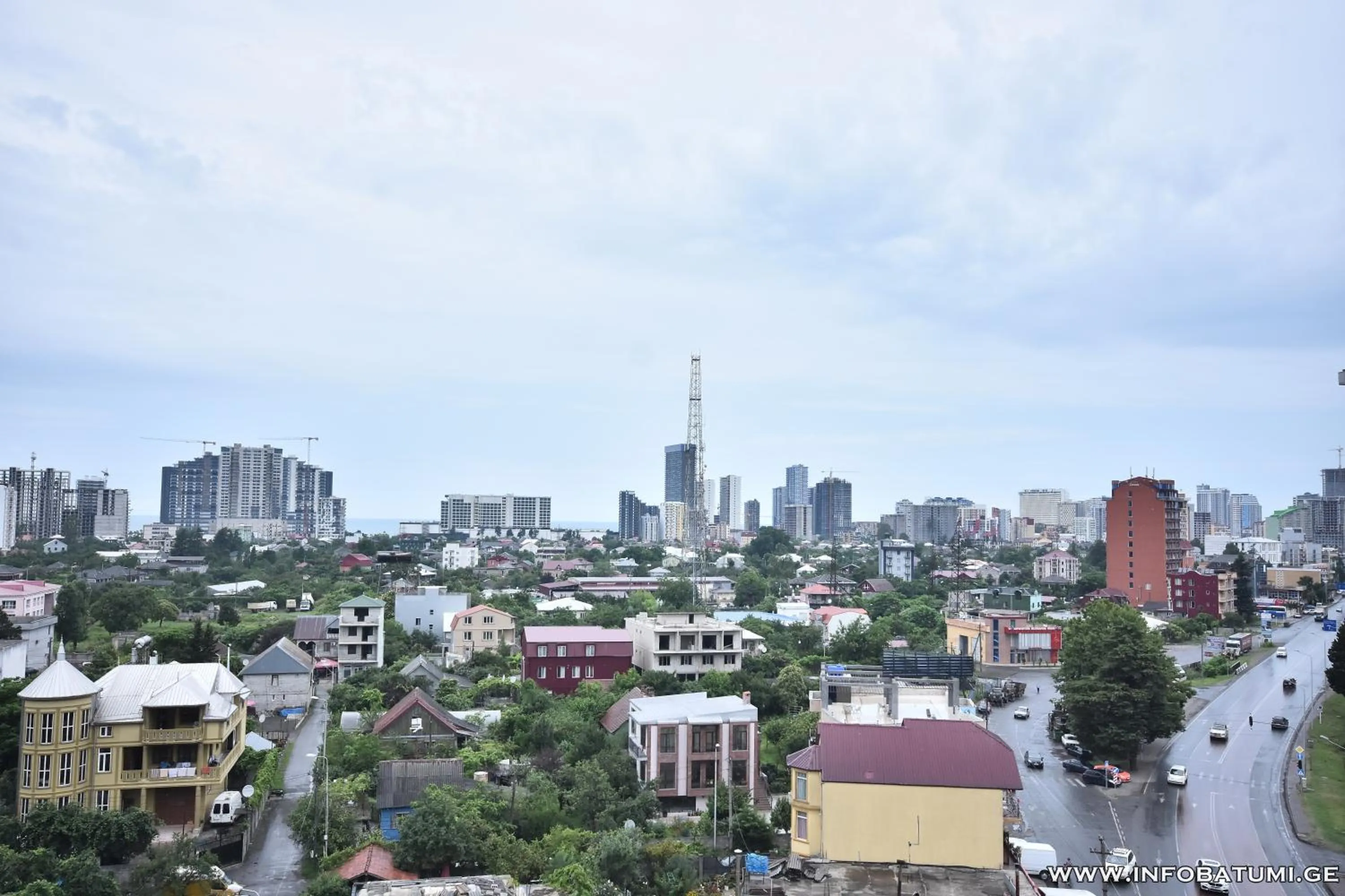 City view in Hotel Royal Georgia