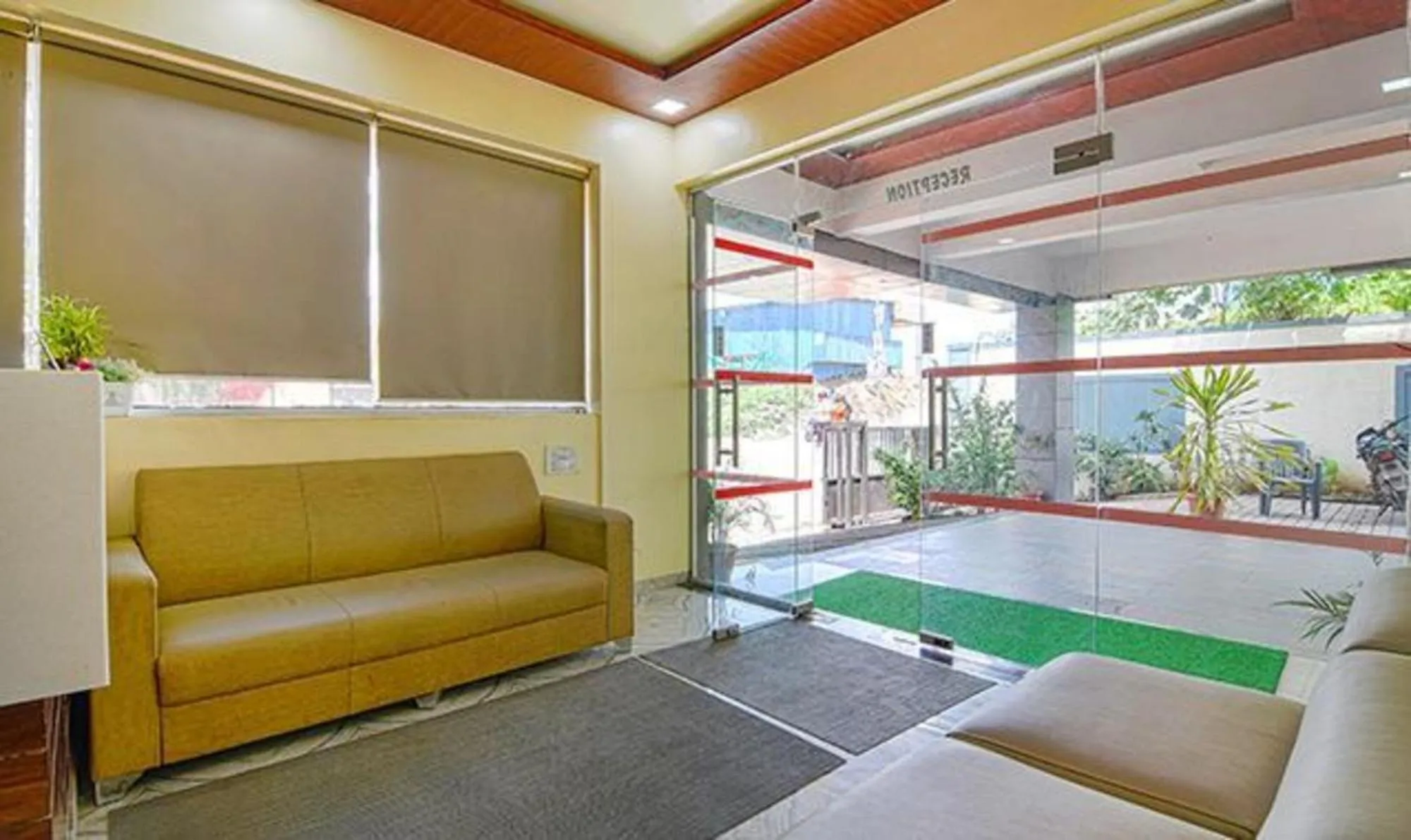 Seating area in Via Kohinoor Residency