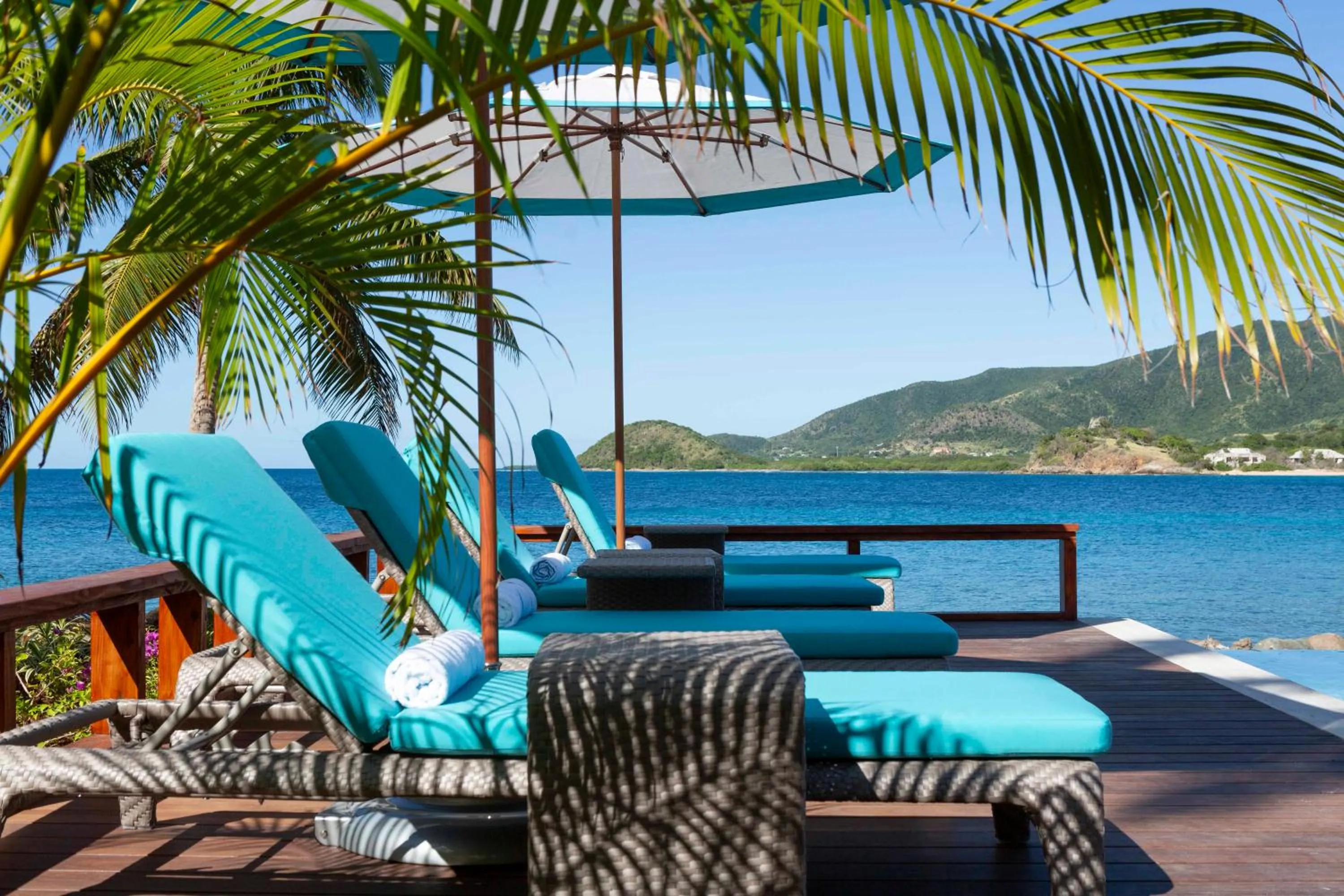 Swimming pool in Curtain Bluff - All Inclusive