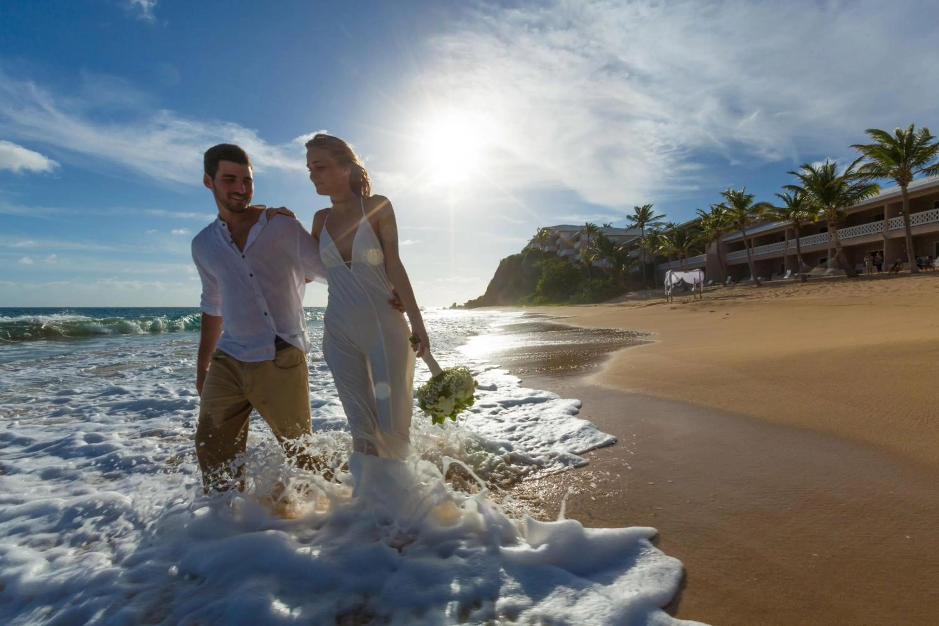 People in Curtain Bluff - All Inclusive