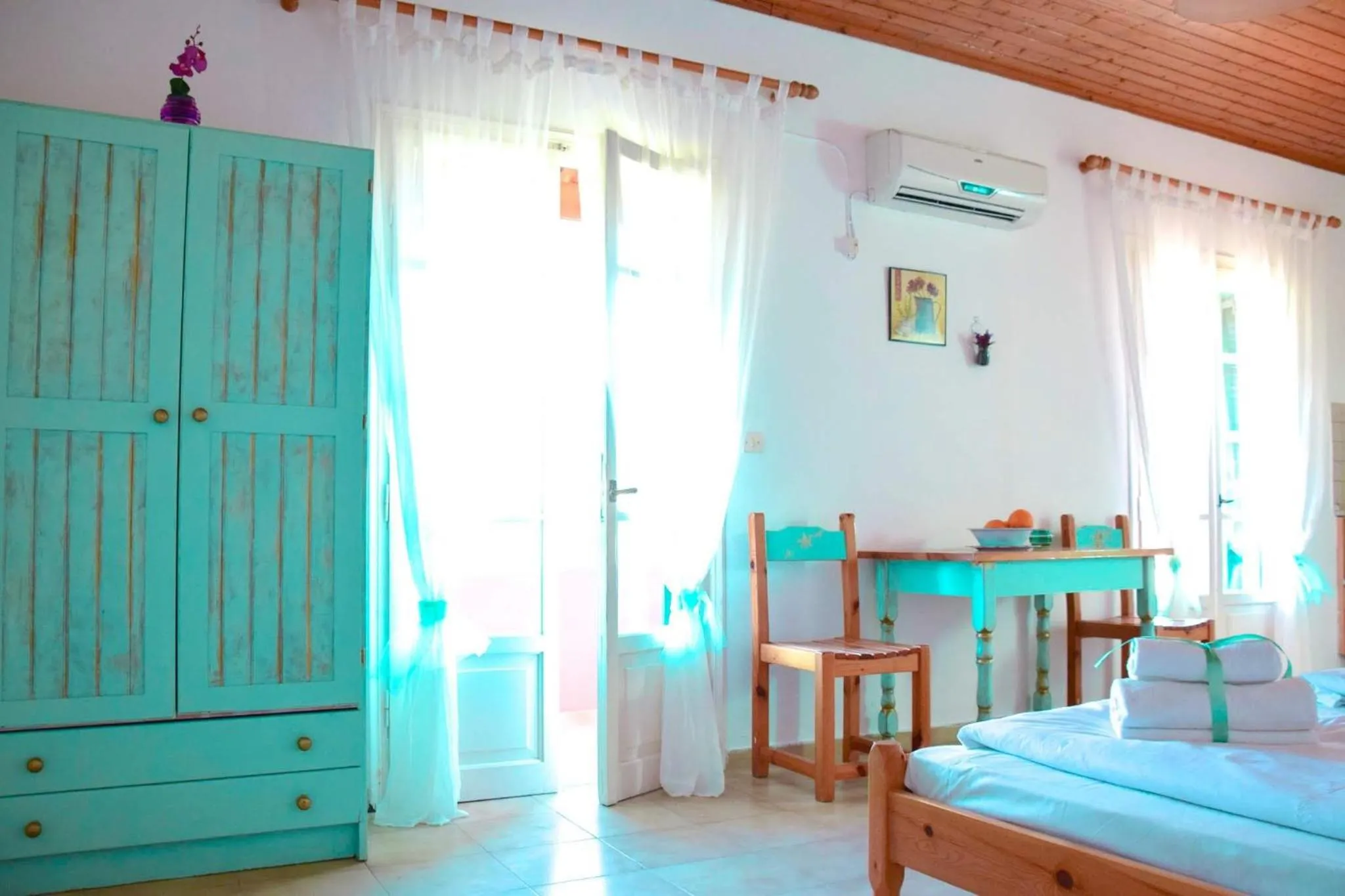 Seating area in Villa Valia