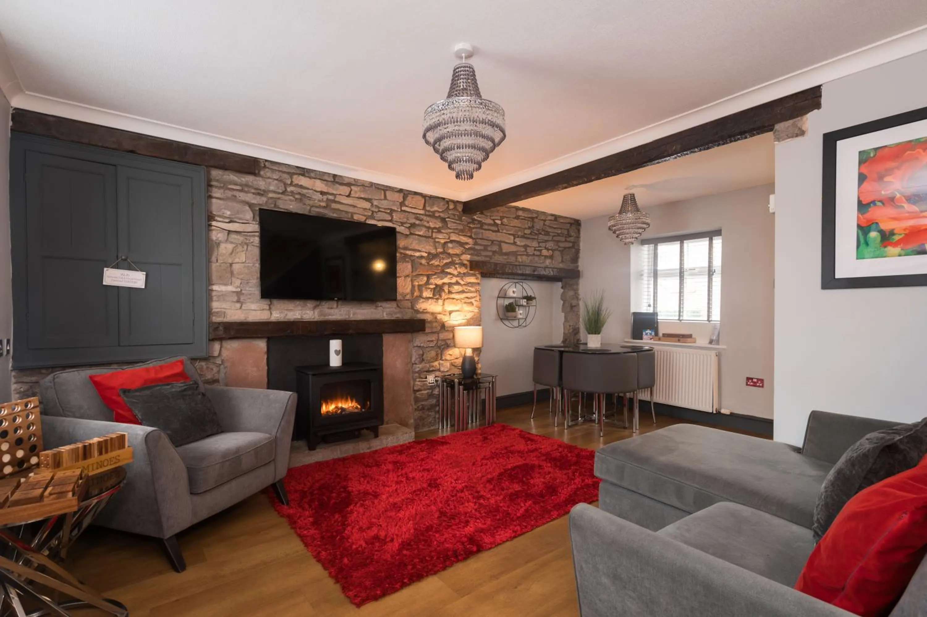 Living room in Crown and Cushion Appleby