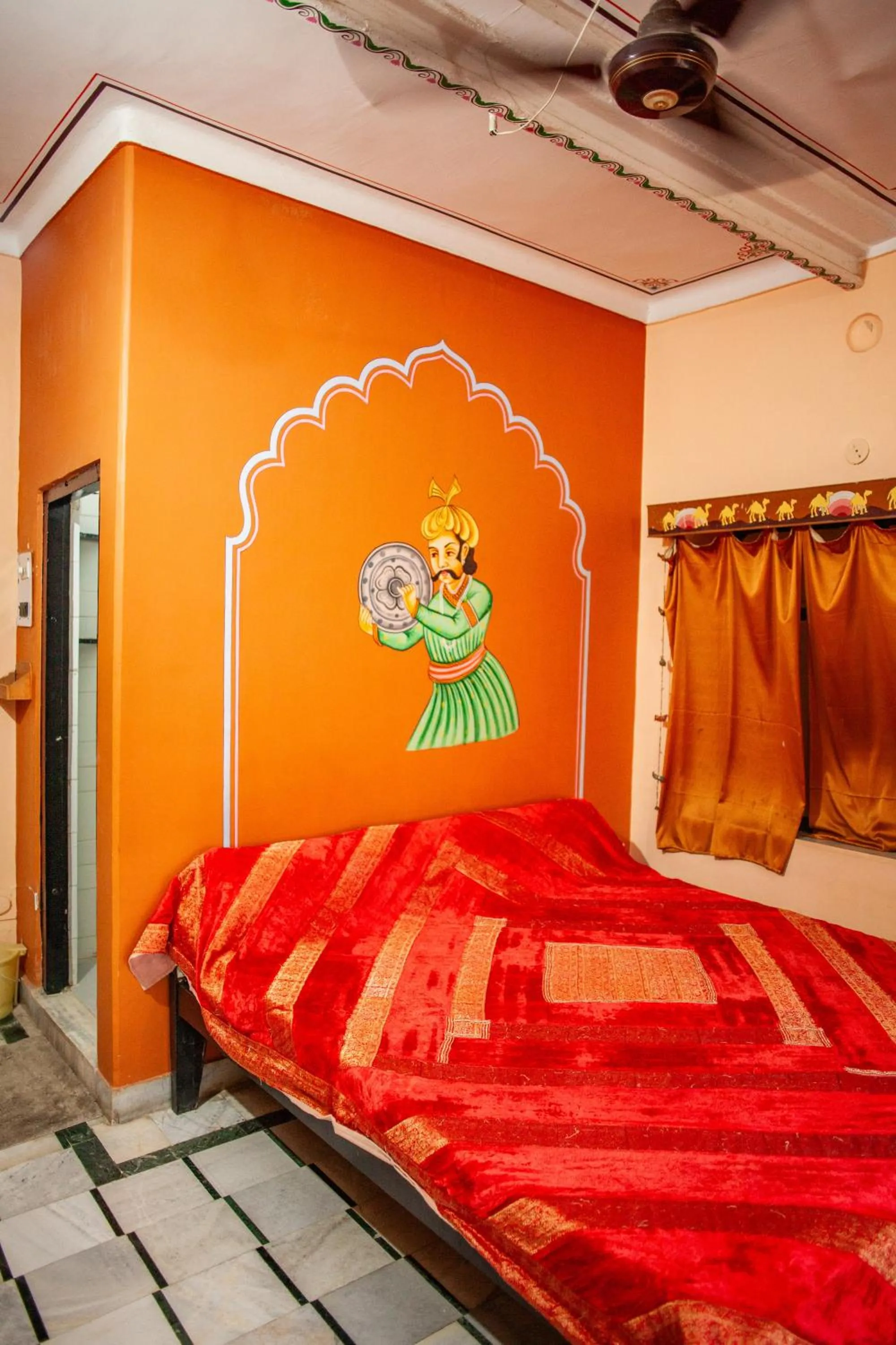 Bed in Hotel Everest