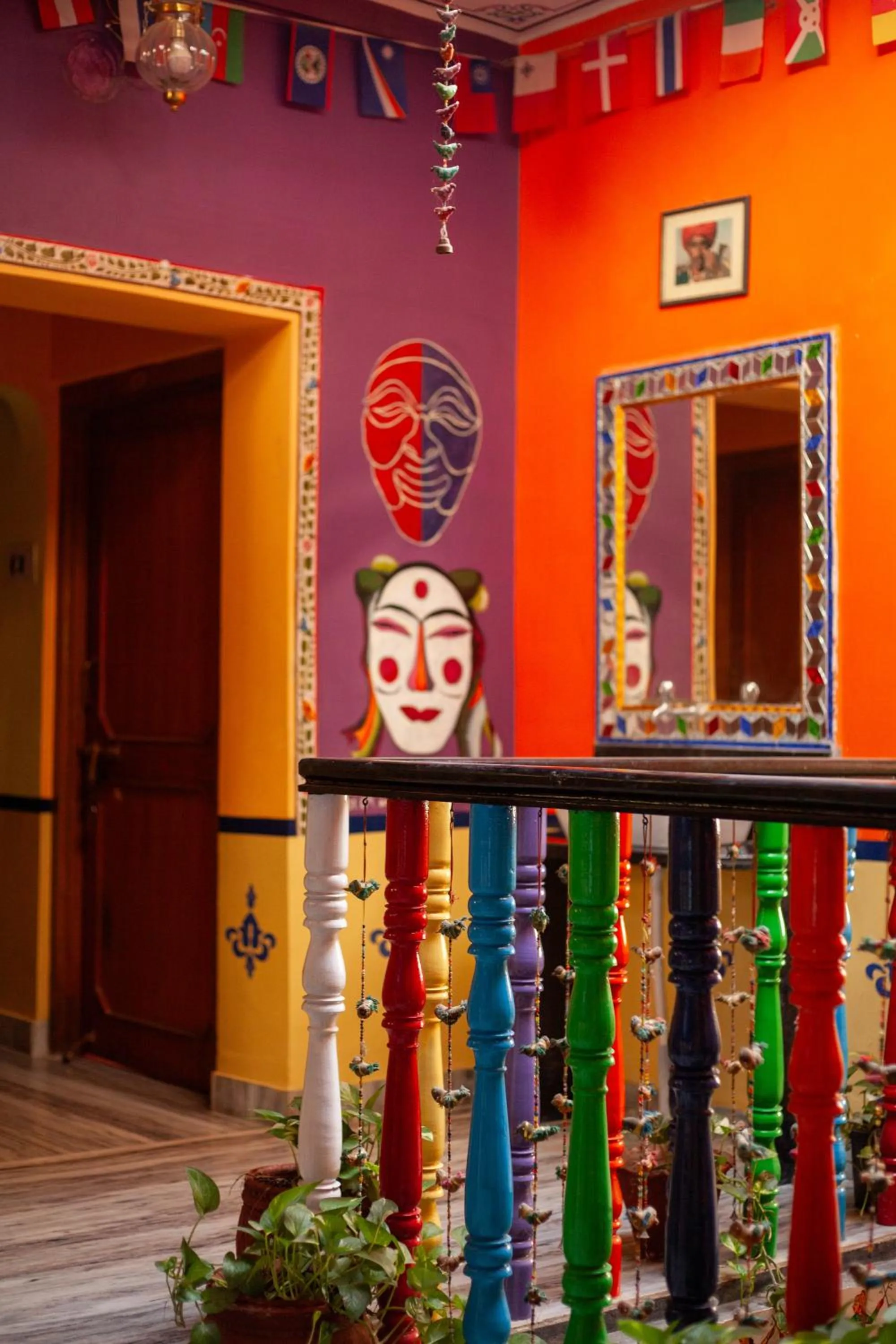 Decorative detail in Hotel Everest