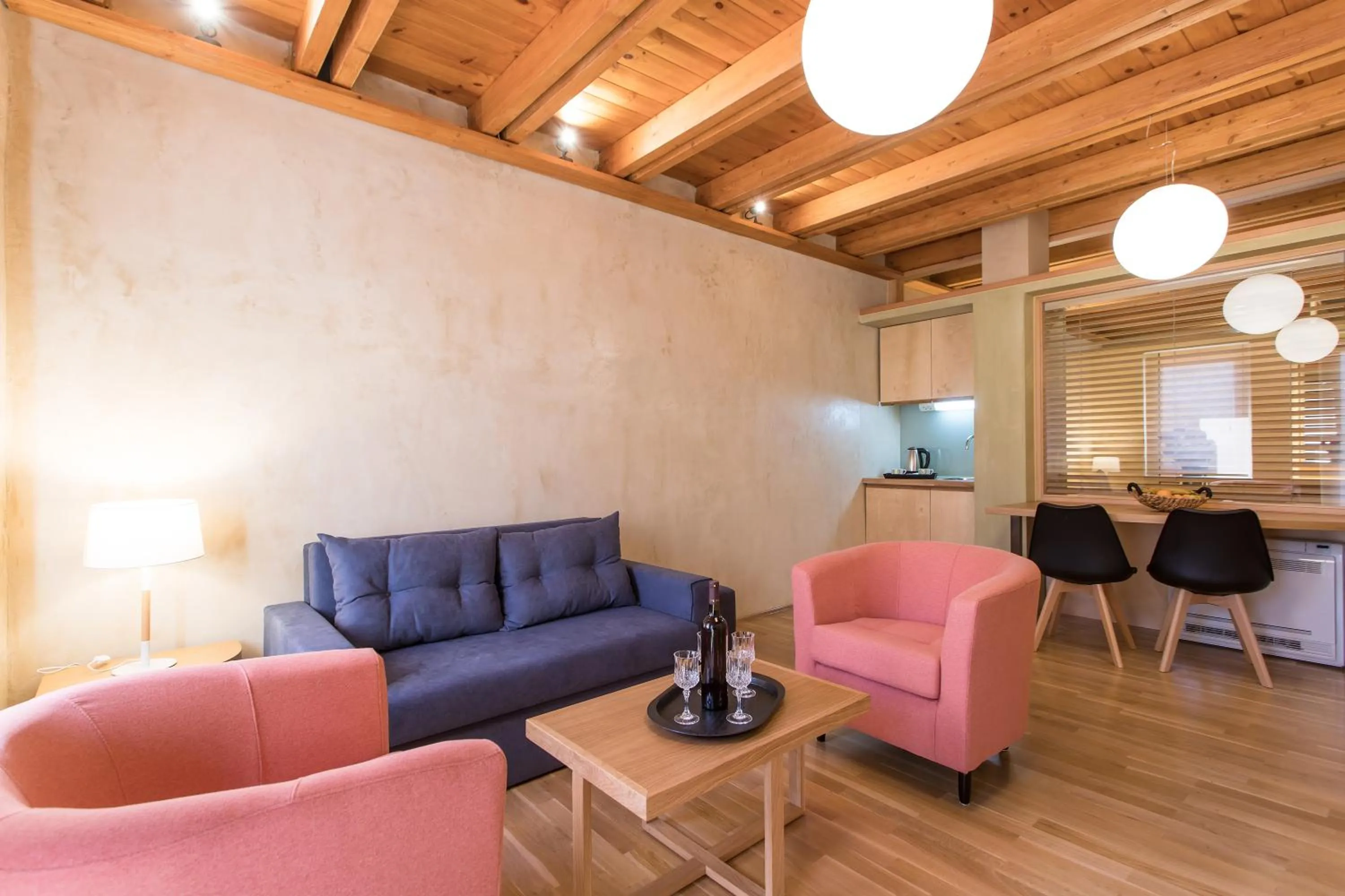 Living room in Polixeny's Suites